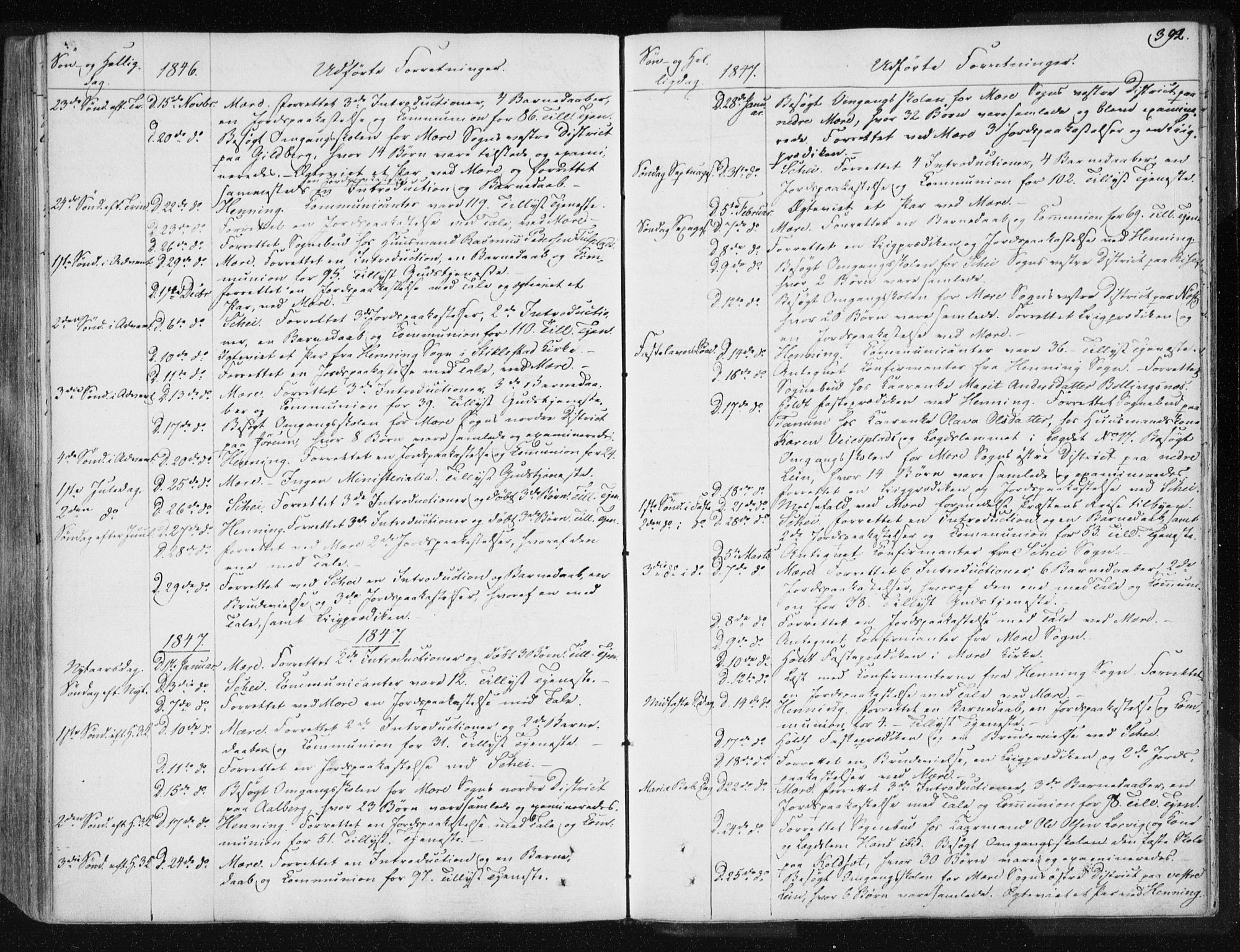 Ministerialprotokoller, klokkerbøker og fødselsregistre - Nord-Trøndelag, SAT/A-1458/735/L0339: Parish register (official) no. 735A06 /1, 1836-1848, p. 392