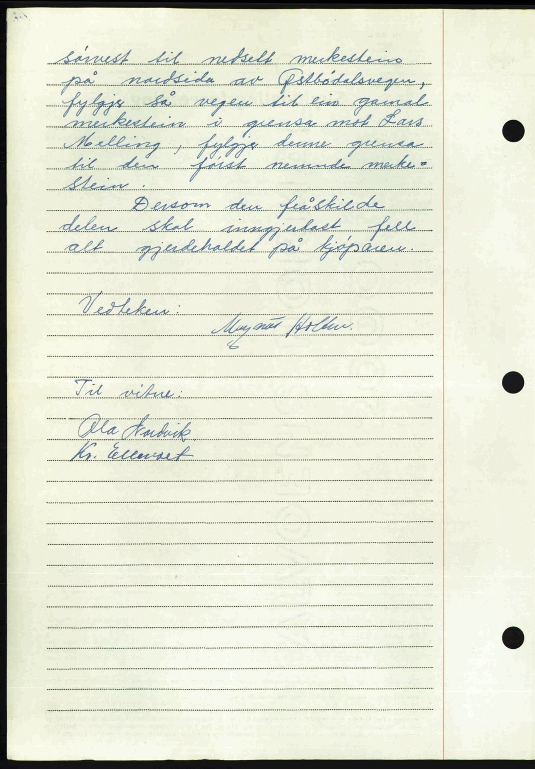 Nordmøre sorenskriveri, AV/SAT-A-4132/1/2/2Ca: Mortgage book no. A112, 1949-1949, Diary no: : 2265/1949