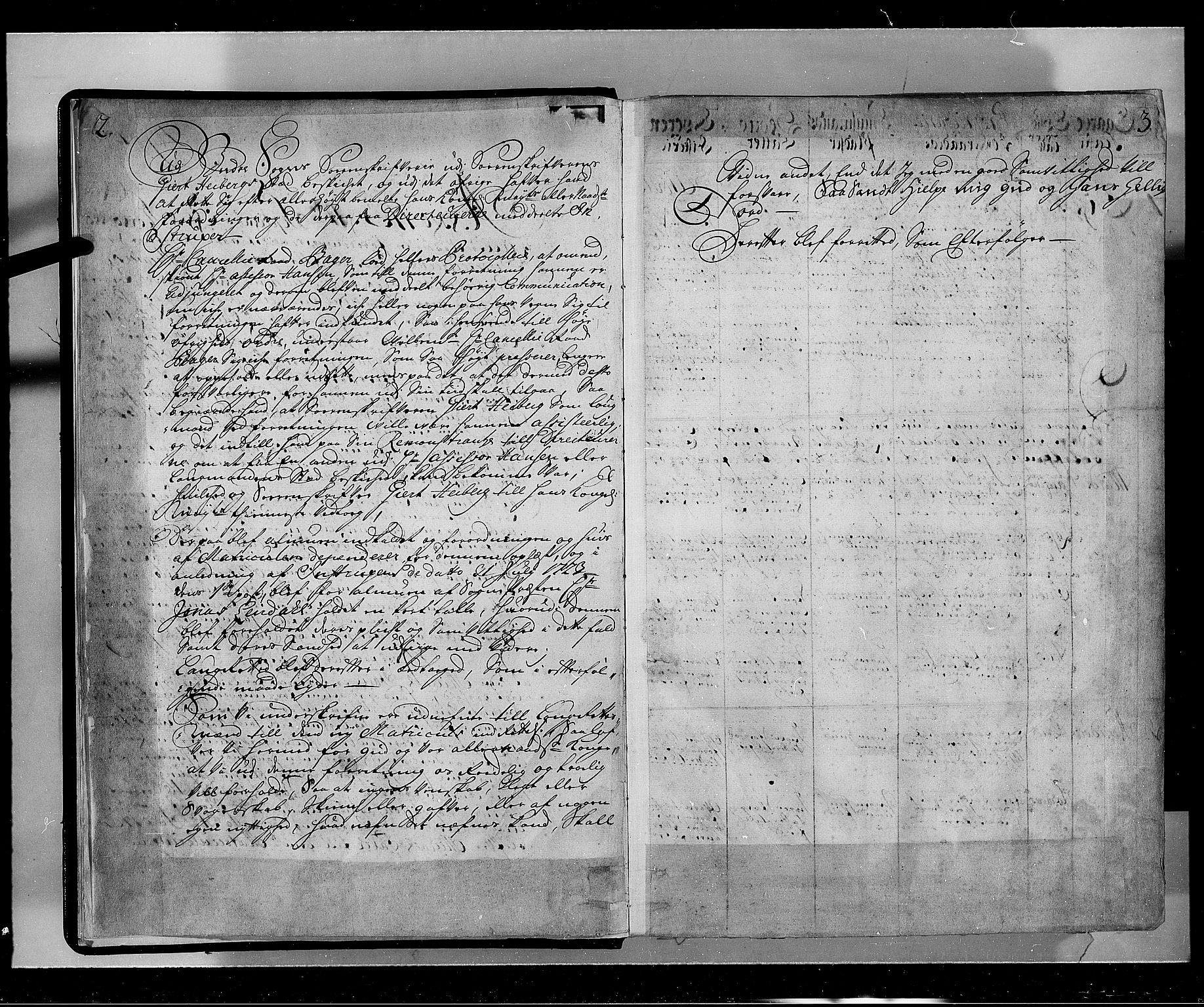Rentekammeret inntil 1814, Realistisk ordnet avdeling, AV/RA-EA-4070/N/Nb/Nbf/L0143: Ytre og Indre Sogn eksaminasjonsprotokoll, 1723, p. 5
