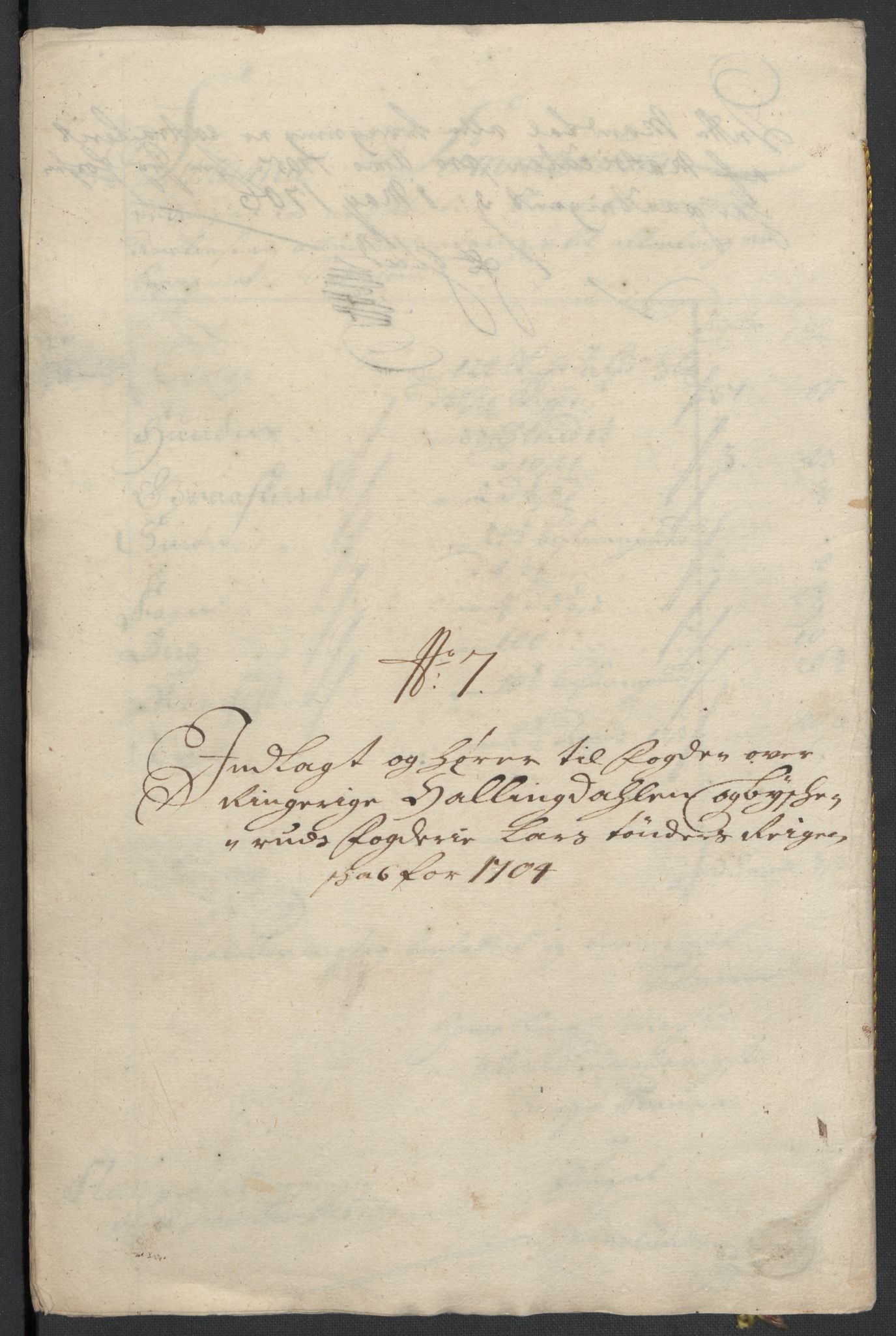 Rentekammeret inntil 1814, Reviderte regnskaper, Fogderegnskap, RA/EA-4092/R22/L1464: Fogderegnskap Ringerike, Hallingdal og Buskerud, 1705, p. 219