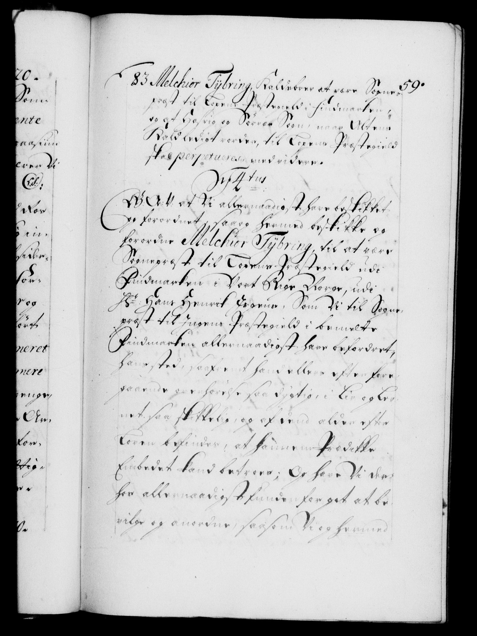 Danske Kanselli 1572-1799, RA/EA-3023/F/Fc/Fca/Fcaa/L0023: Norske registre, 1720-1722, p. 59a
