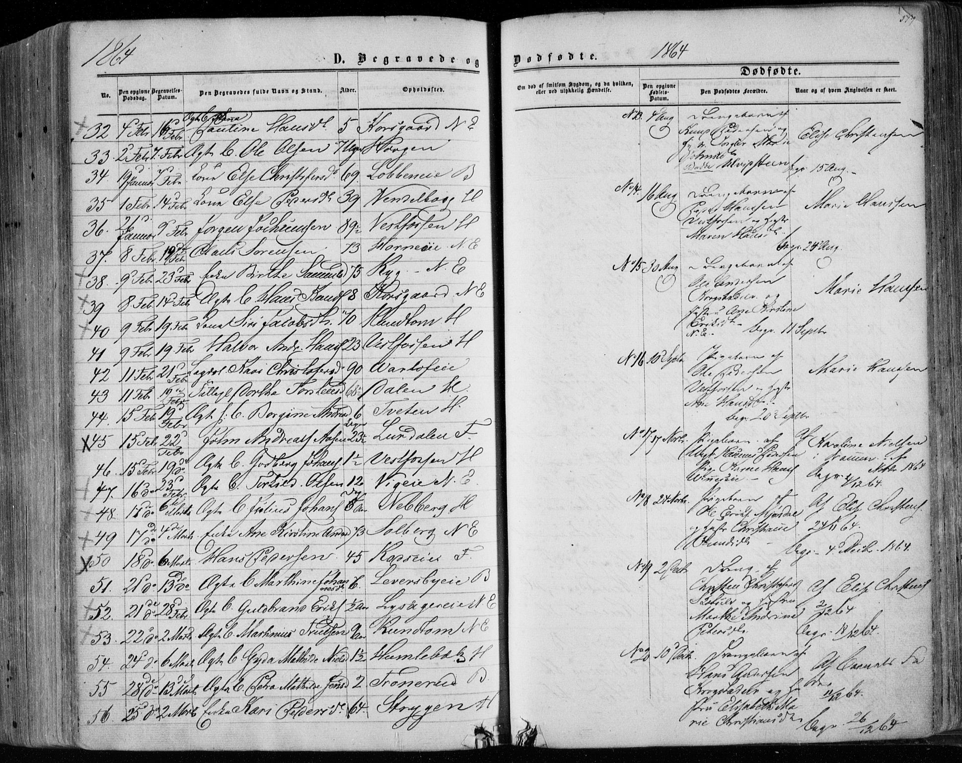 Eiker kirkebøker, AV/SAKO-A-4/F/Fa/L0016: Parish register (official) no. I 16, 1860-1868, p. 549