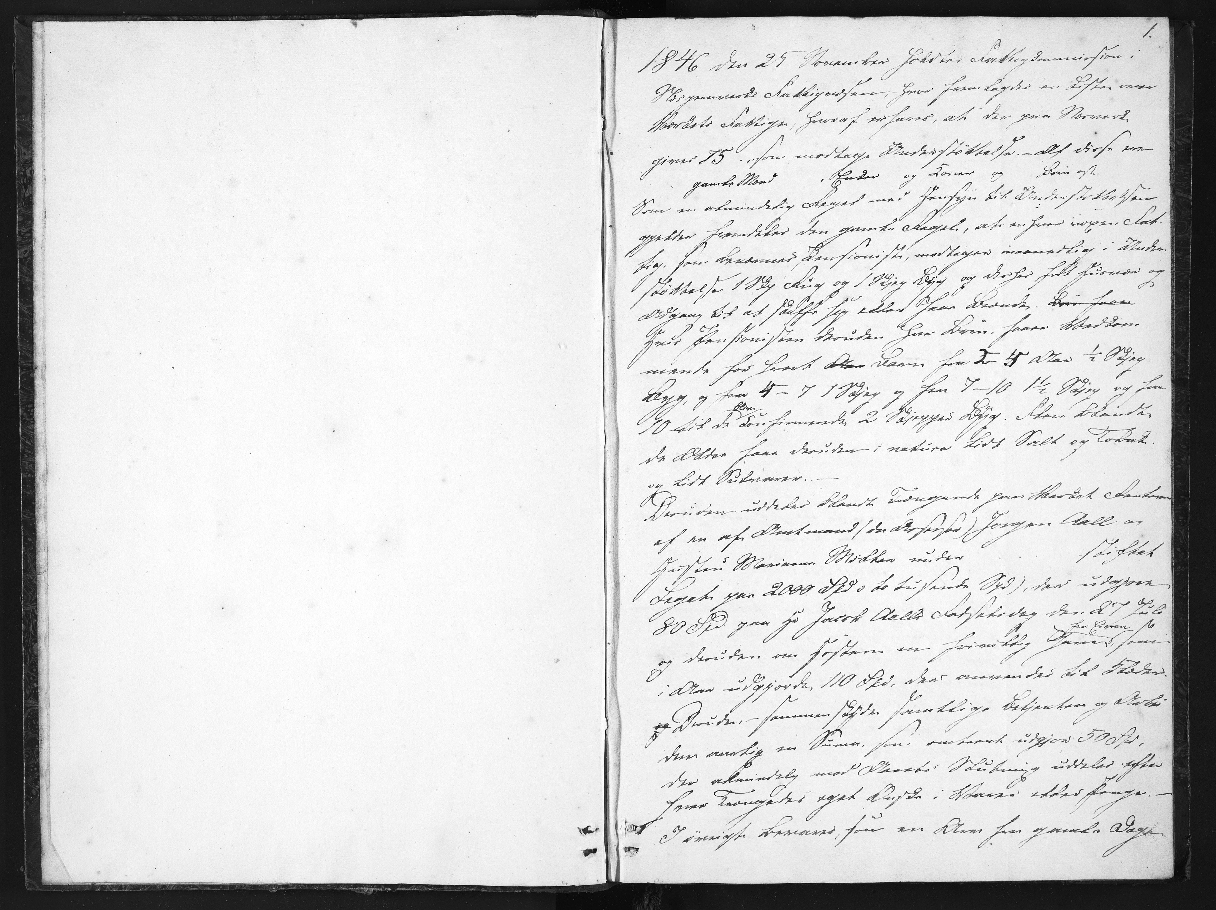 Baaseland Jernverk og Næs Jernverk, NESJ/NJM-001/01/01/L0138: Legat, 1846-1872