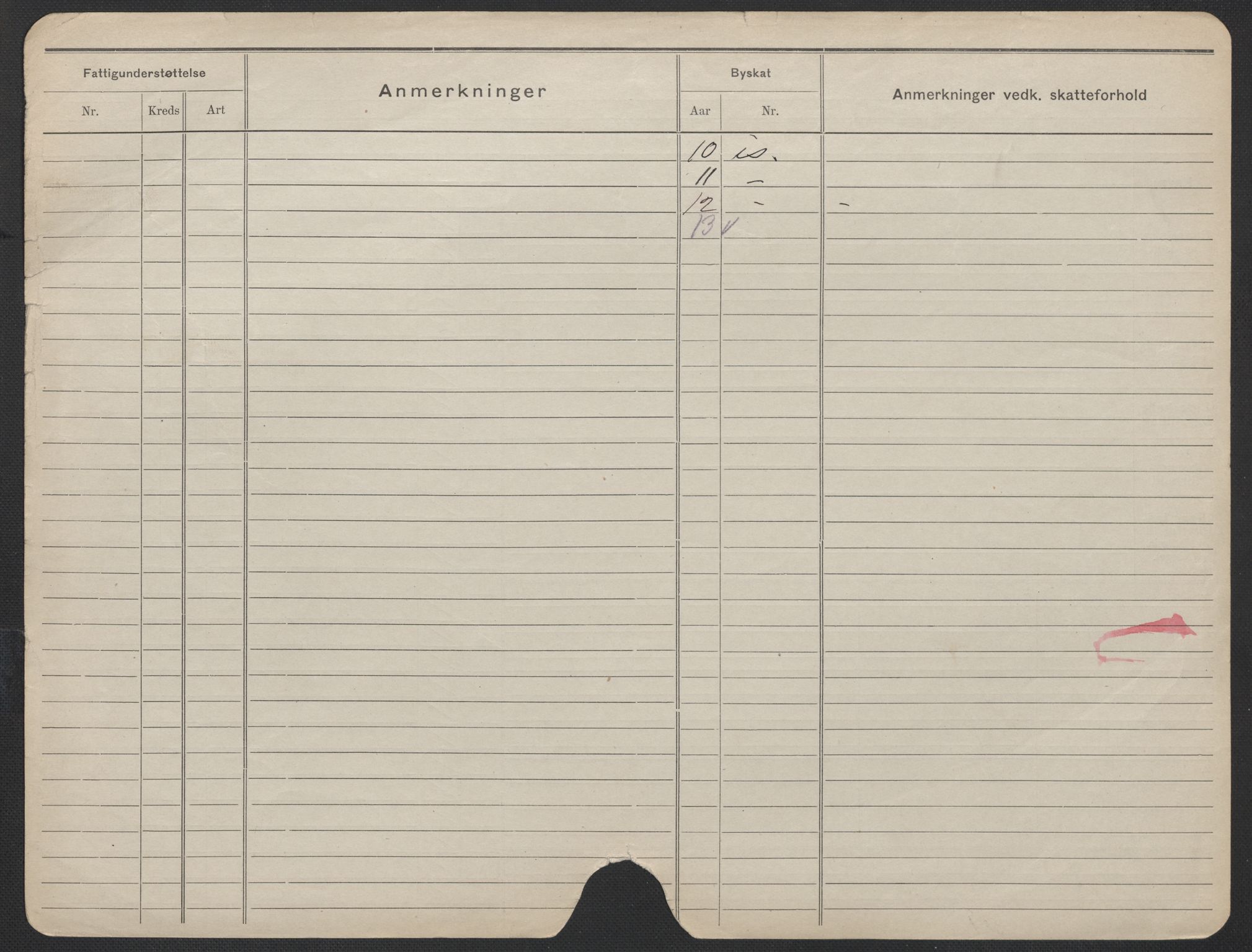 Oslo folkeregister, Registerkort, AV/SAO-A-11715/F/Fa/Fac/L0019: Kvinner, 1906-1914, p. 122b