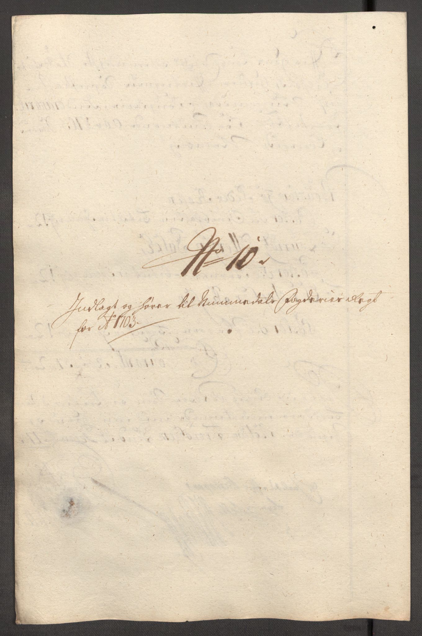 Rentekammeret inntil 1814, Reviderte regnskaper, Fogderegnskap, AV/RA-EA-4092/R64/L4428: Fogderegnskap Namdal, 1703-1704, p. 126