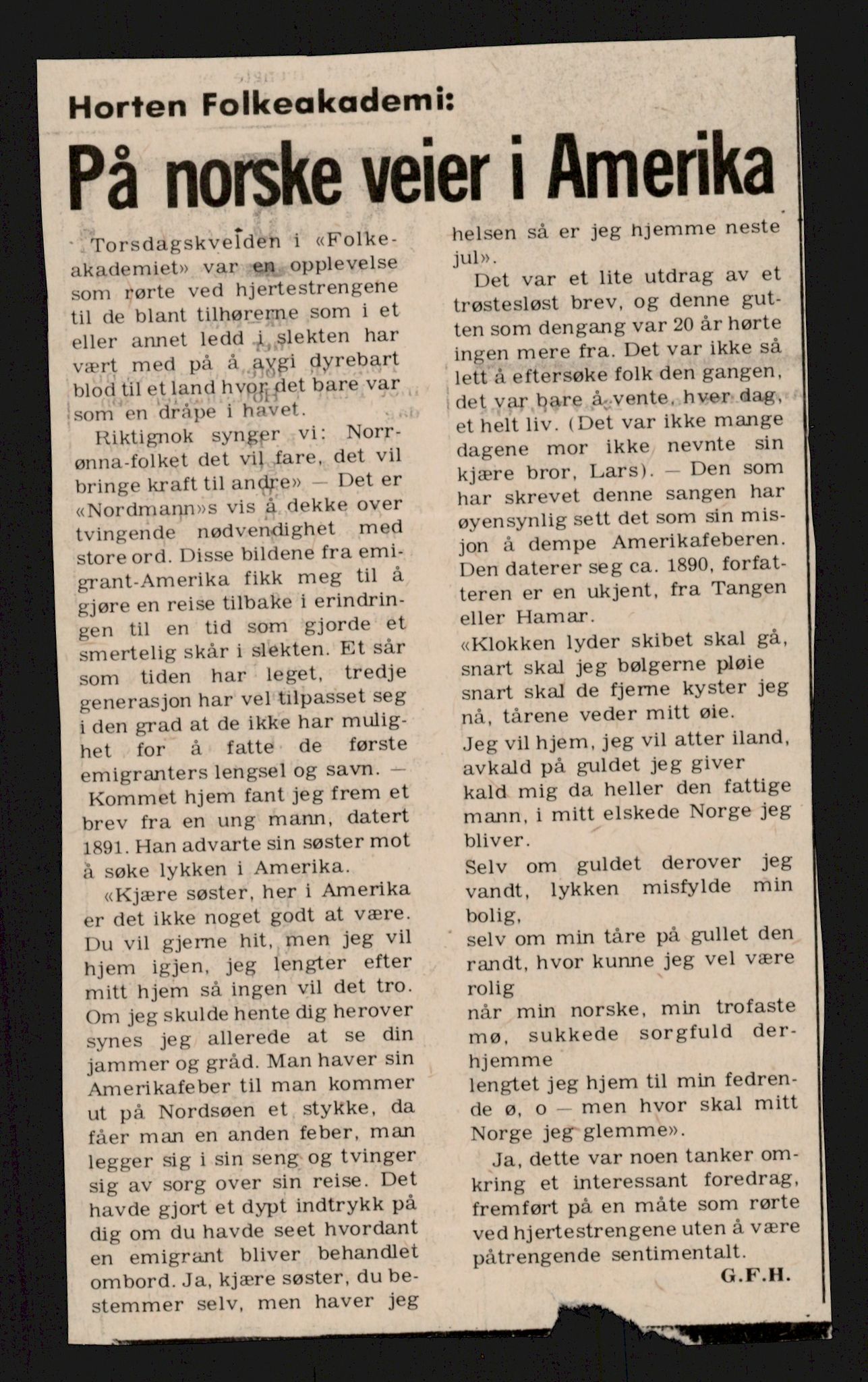 Samlinger til kildeutgivelse, Amerikabrevene, AV/RA-EA-4057/F/L0007: Innlån fra Hedmark: Berg - Furusetbrevene, 1838-1914, p. 410