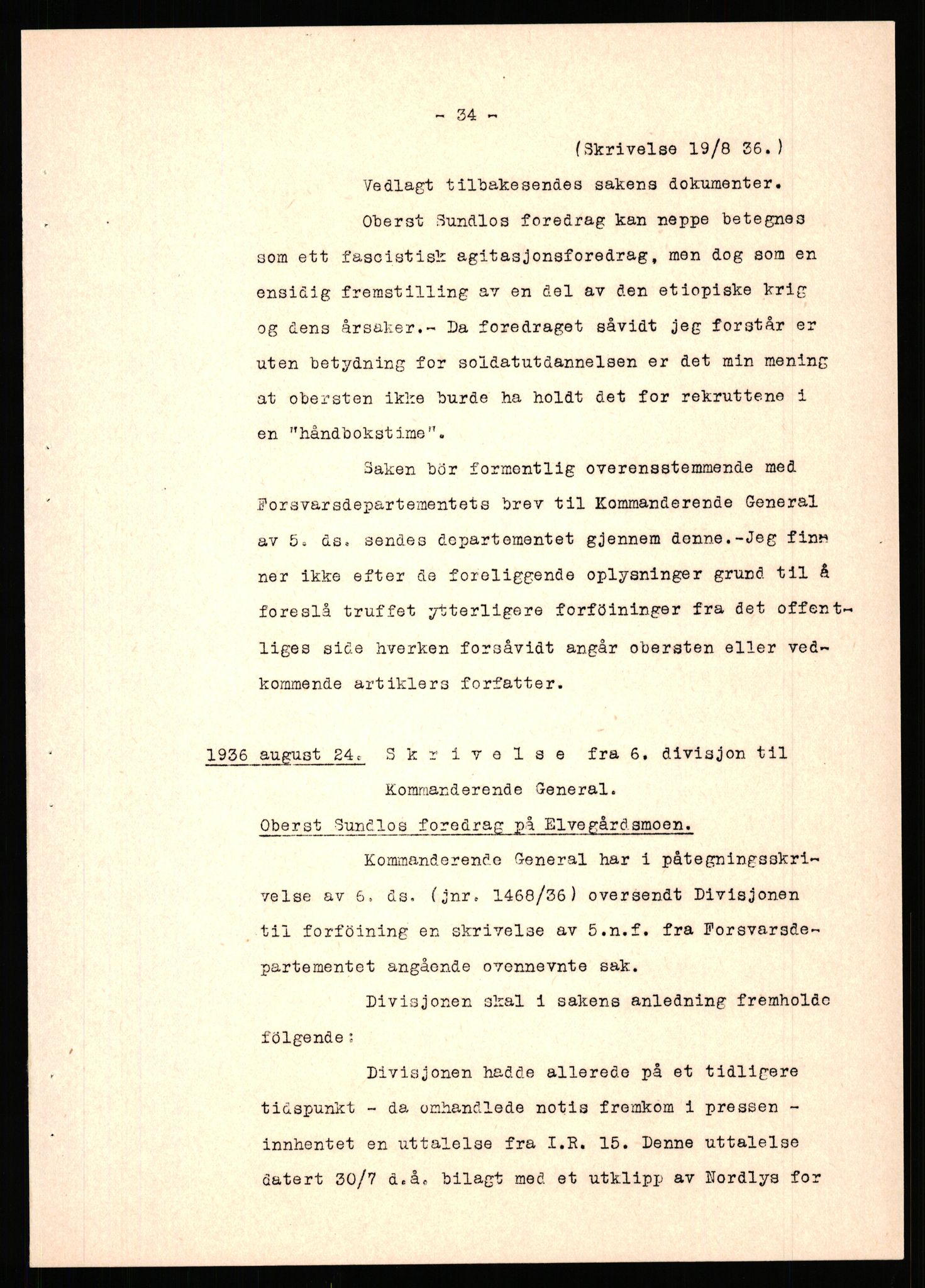 Forsvaret, Forsvarets krigshistoriske avdeling, AV/RA-RAFA-2017/Y/Yb/L0142: II-C-11-620  -  6. Divisjon, 1940-1947, p. 63