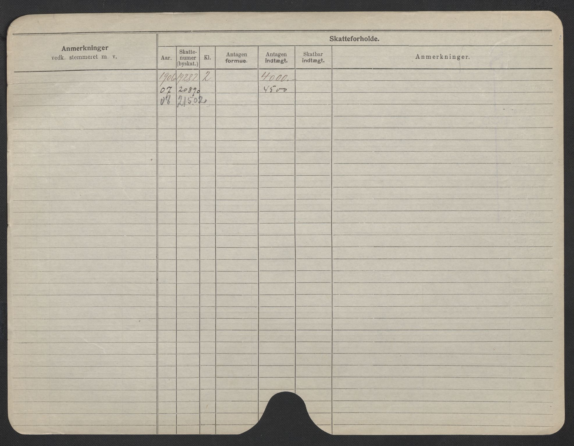 Oslo folkeregister, Registerkort, AV/SAO-A-11715/F/Fa/Fac/L0020: Kvinner, 1906-1914, p. 1050b