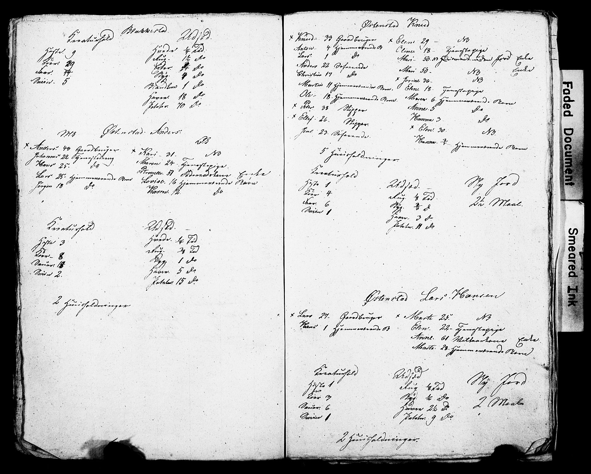 SAO, Census 1845 for Asker, 1845, p. 12