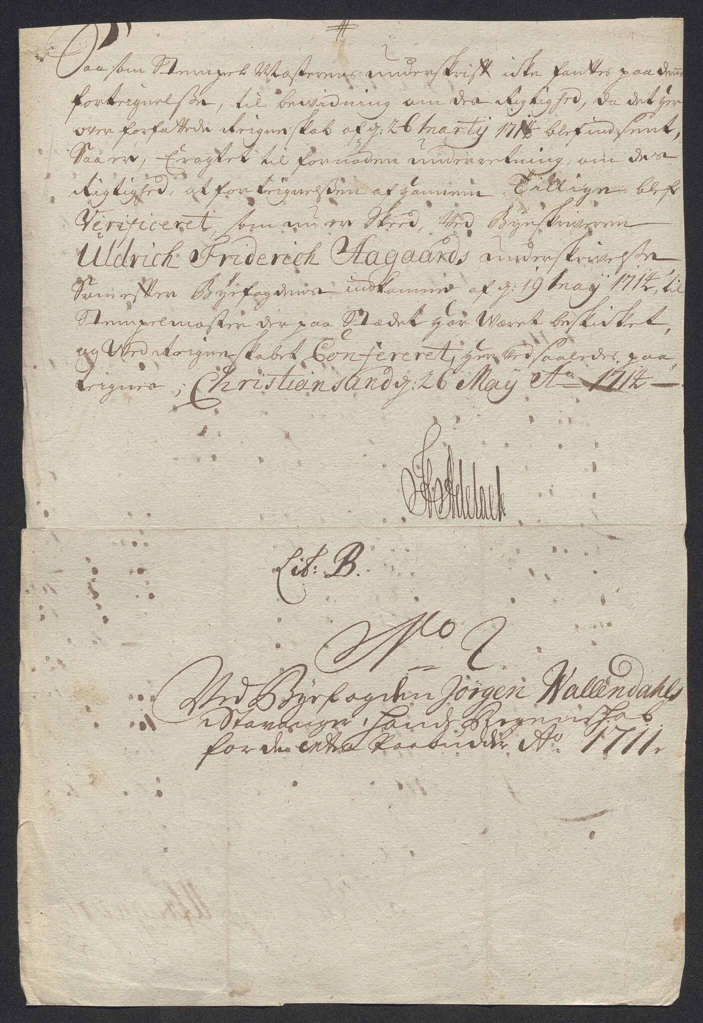 Rentekammeret inntil 1814, Reviderte regnskaper, Byregnskaper, AV/RA-EA-4066/R/Ro/L0302: [O4] Kontribusjonsregnskap, 1687-1711, p. 325