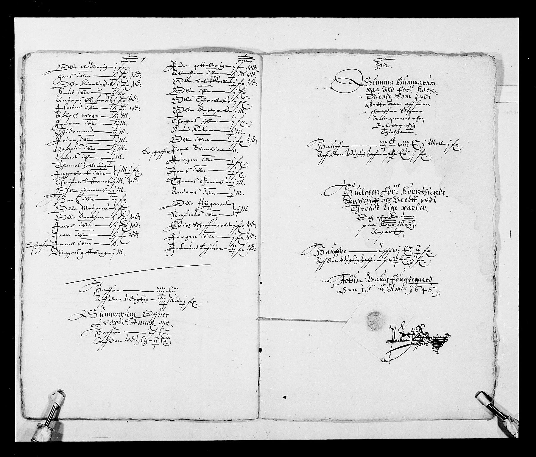 Stattholderembetet 1572-1771, AV/RA-EA-2870/Ek/L0026/0002: Jordebøker 1633-1658: / Tiendelister fra Bergenhus len, 1642-1647, p. 58