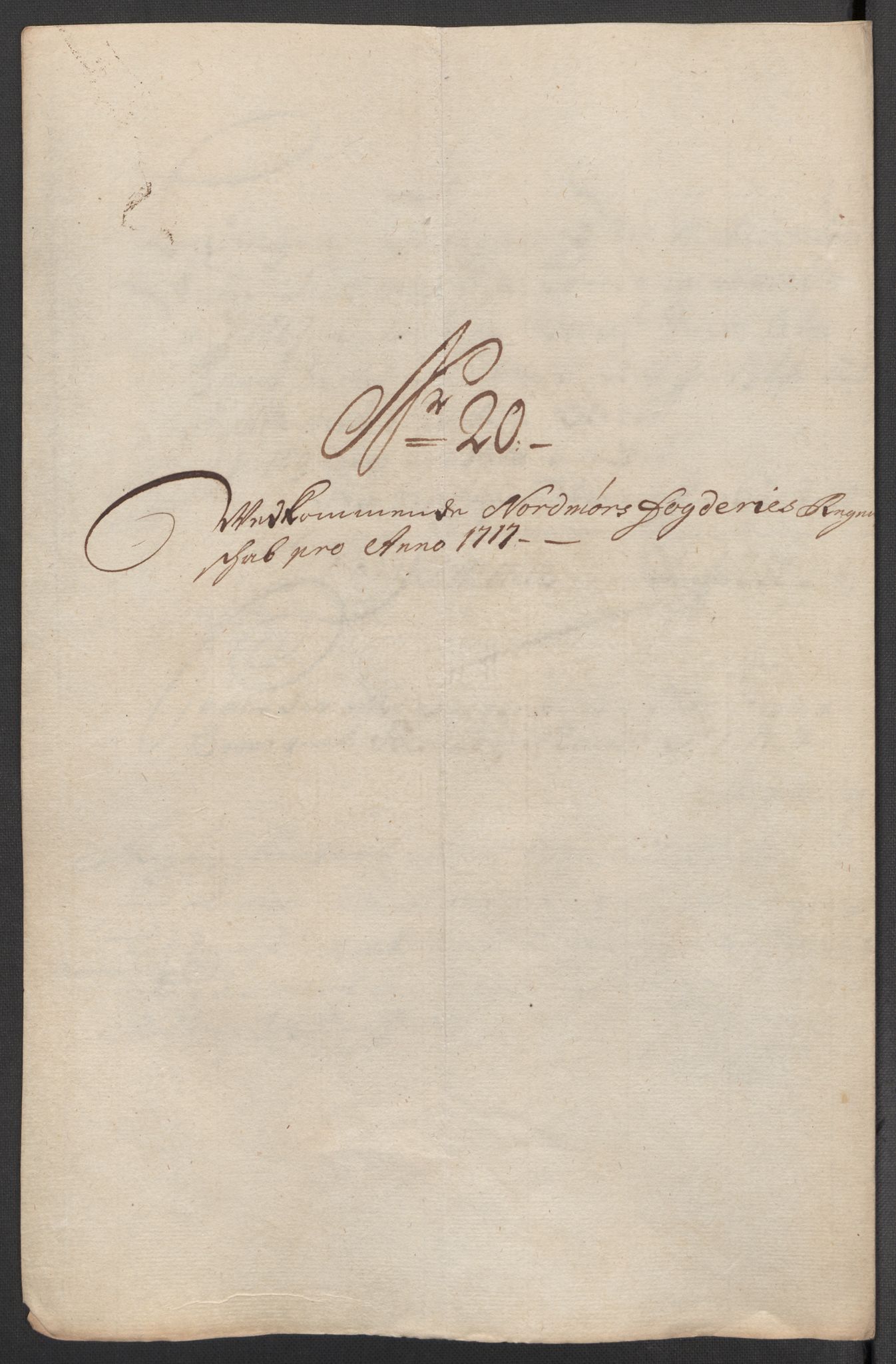 Rentekammeret inntil 1814, Reviderte regnskaper, Fogderegnskap, RA/EA-4092/R56/L3750: Fogderegnskap Nordmøre, 1717, p. 181