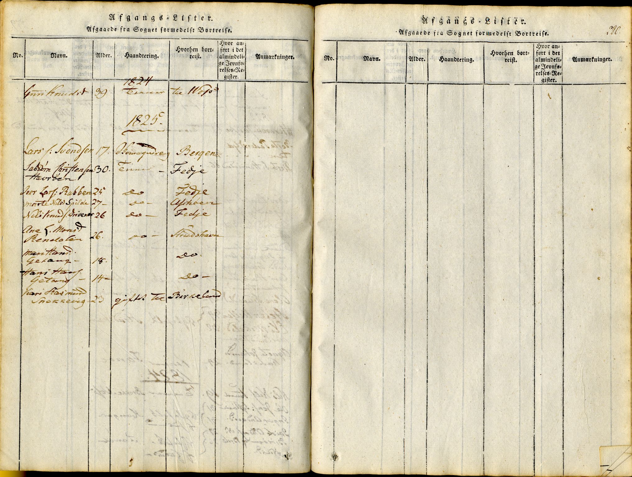 Sund sokneprestembete, SAB/A-99930: Parish register (official) no. A 11, 1814-1825, p. 280