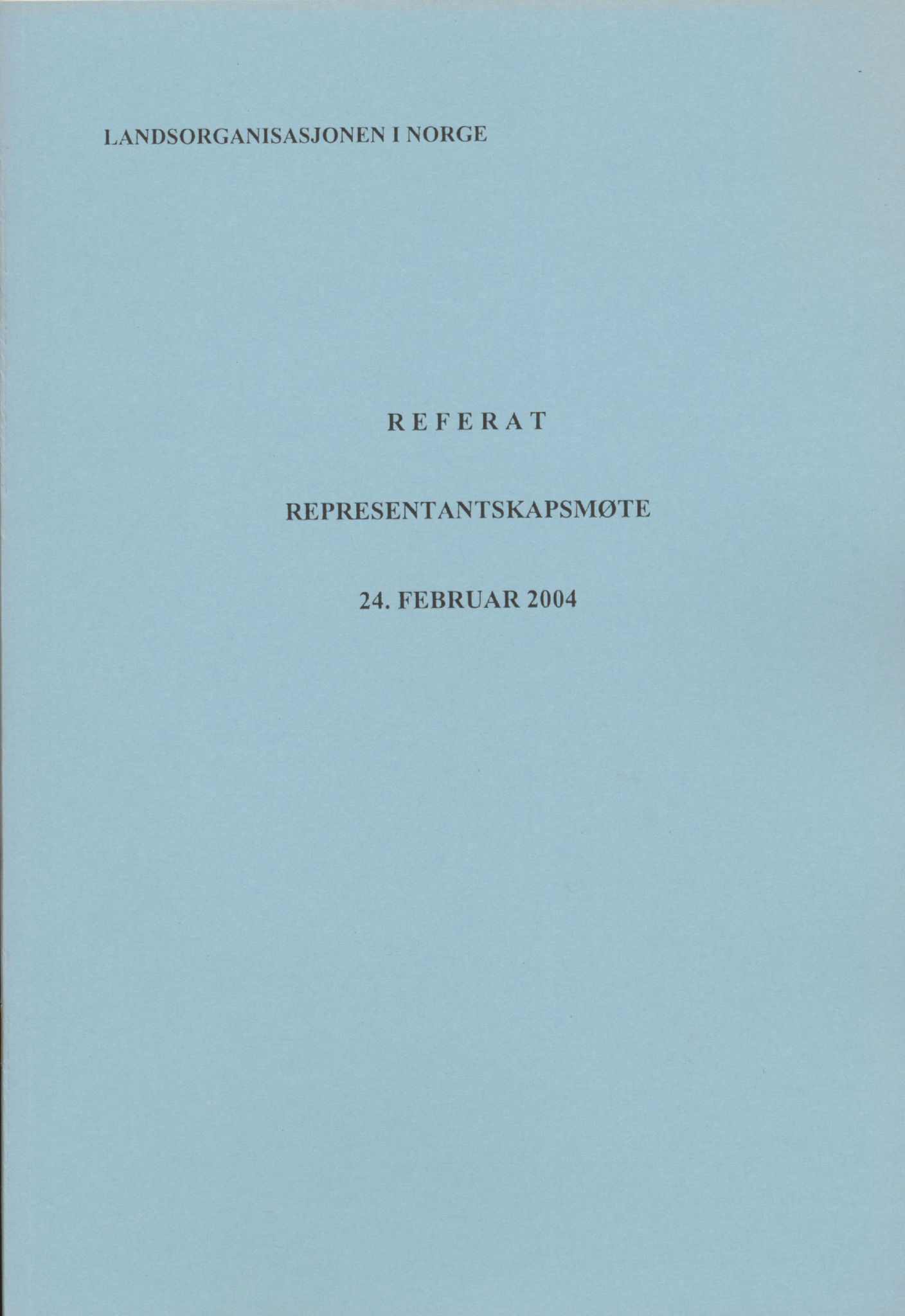 Landsorganisasjonen i Norge, AAB/ARK-1579, 1993-2008, p. 719