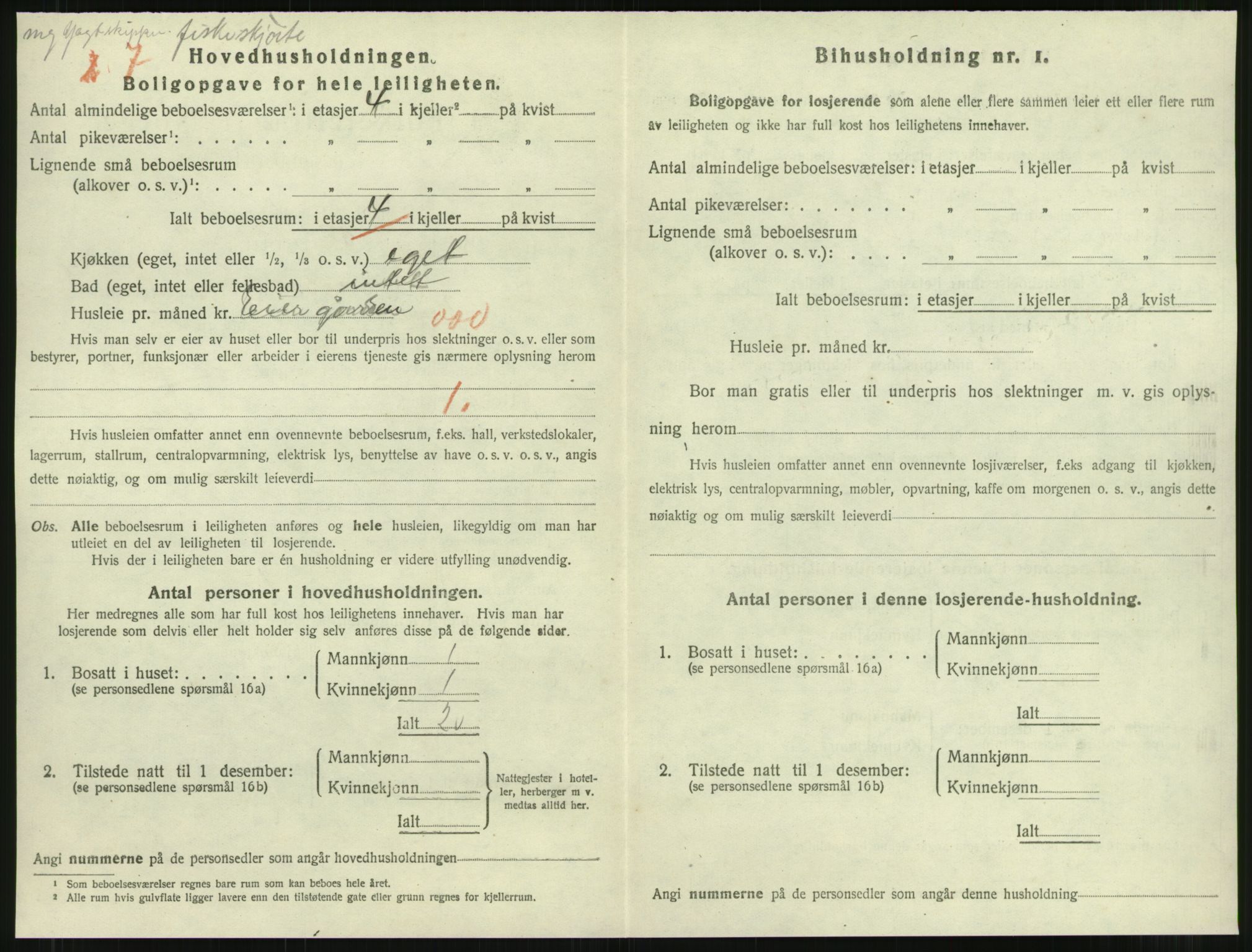 SAT, 1920 census for Namsos, 1920, p. 1214