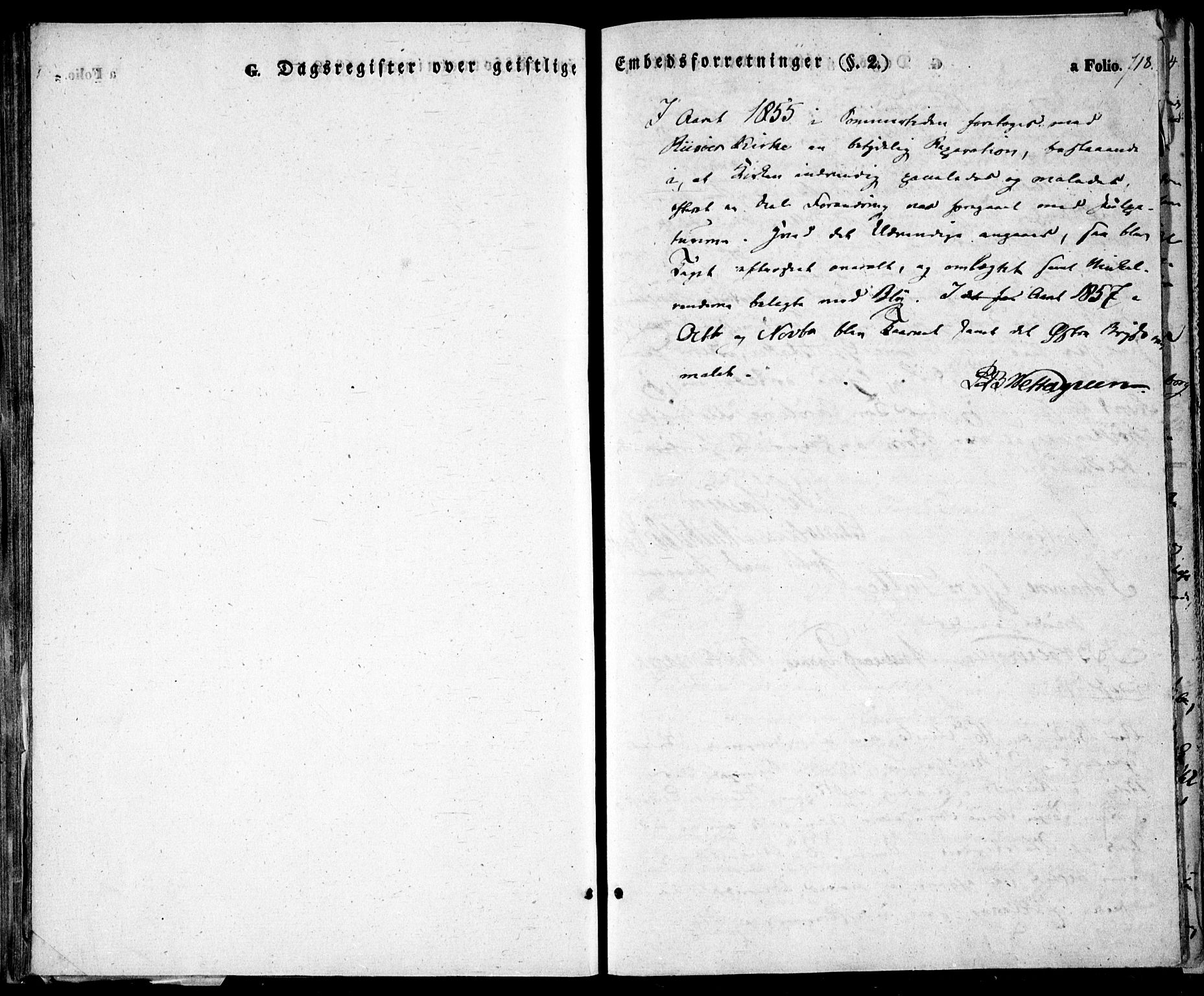 Risør sokneprestkontor, SAK/1111-0035/F/Fa/L0003: Parish register (official) no. A 3, 1838-1864, p. 718