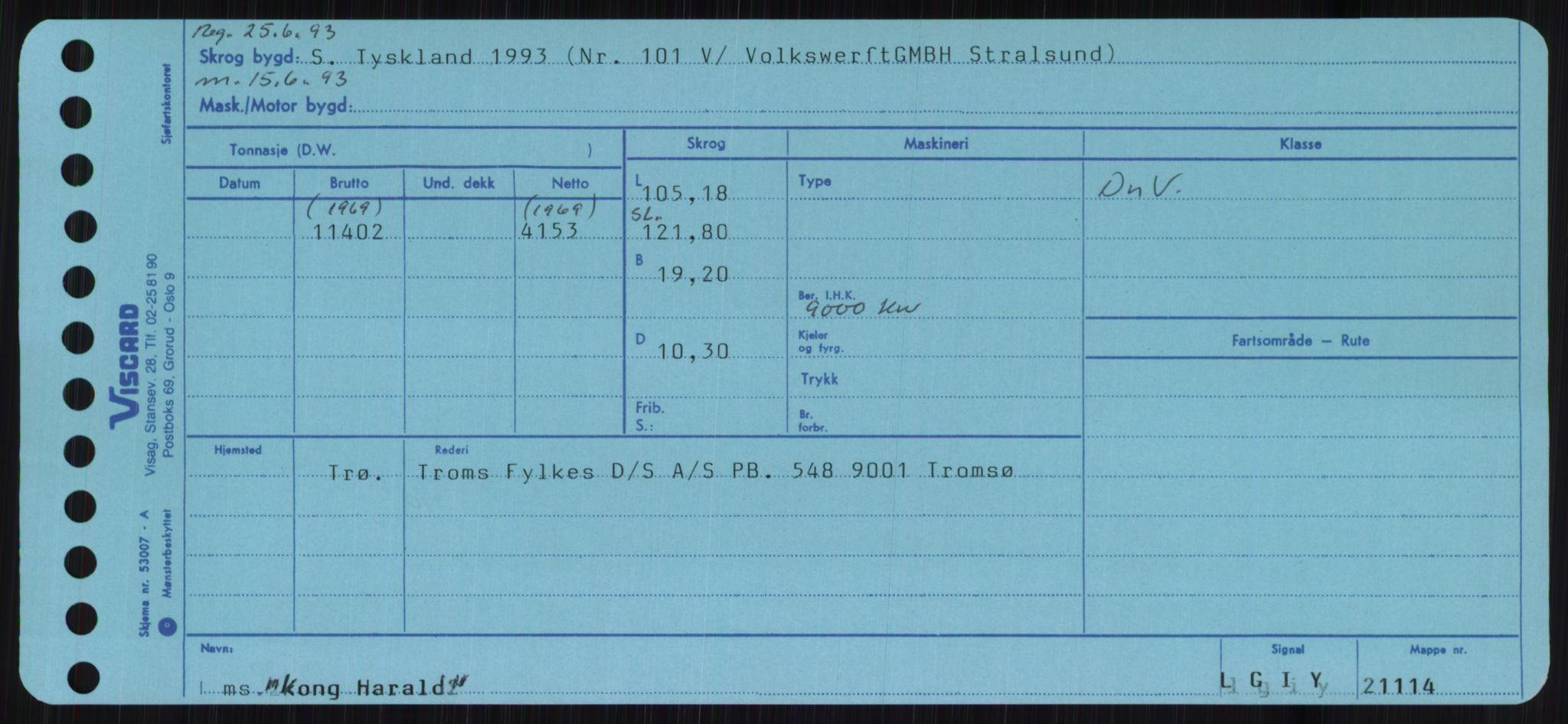 Sjøfartsdirektoratet med forløpere, Skipsmålingen, RA/S-1627/H/Ha/L0003/0002: Fartøy, Hilm-Mar / Fartøy, Kom-Mar, p. 7