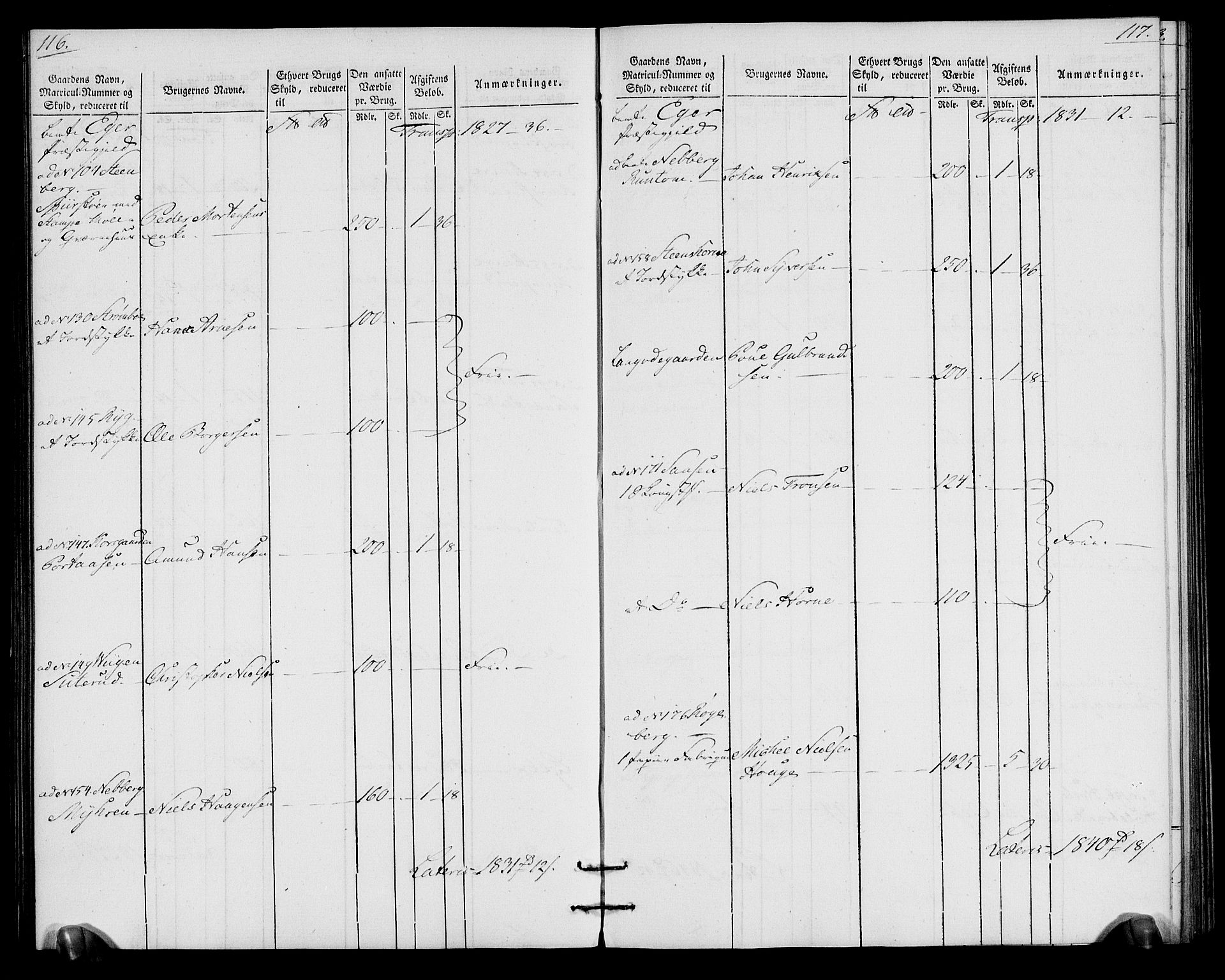 Rentekammeret inntil 1814, Realistisk ordnet avdeling, AV/RA-EA-4070/N/Ne/Nea/L0065: Buskerud fogderi. Oppebørselsregister for Eiker, Modum og Sigdal prestegjeld, 1803-1804, p. 62