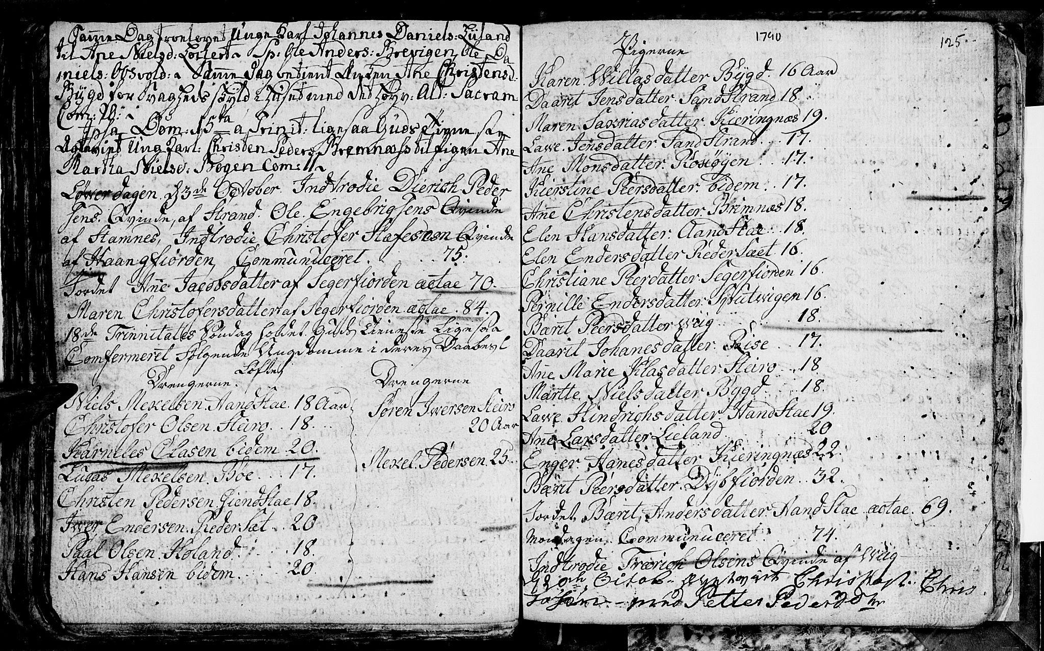 Ministerialprotokoller, klokkerbøker og fødselsregistre - Nordland, AV/SAT-A-1459/895/L1366: Parish register (official) no. 895A01, 1730-1794, p. 125