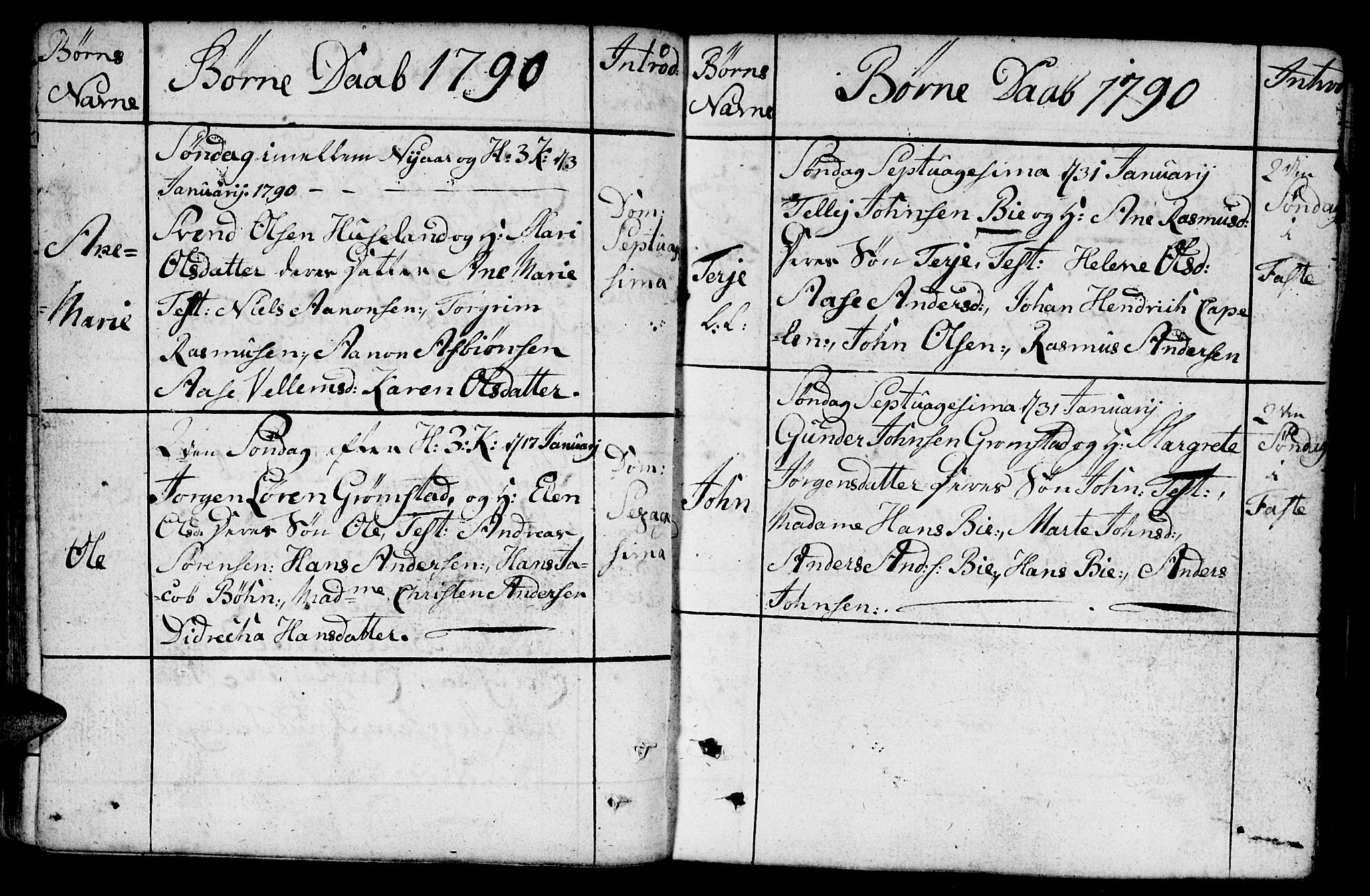 Fjære sokneprestkontor, SAK/1111-0011/F/Fb/L0005: Parish register (copy) no. B 5, 1785-1803, p. 71