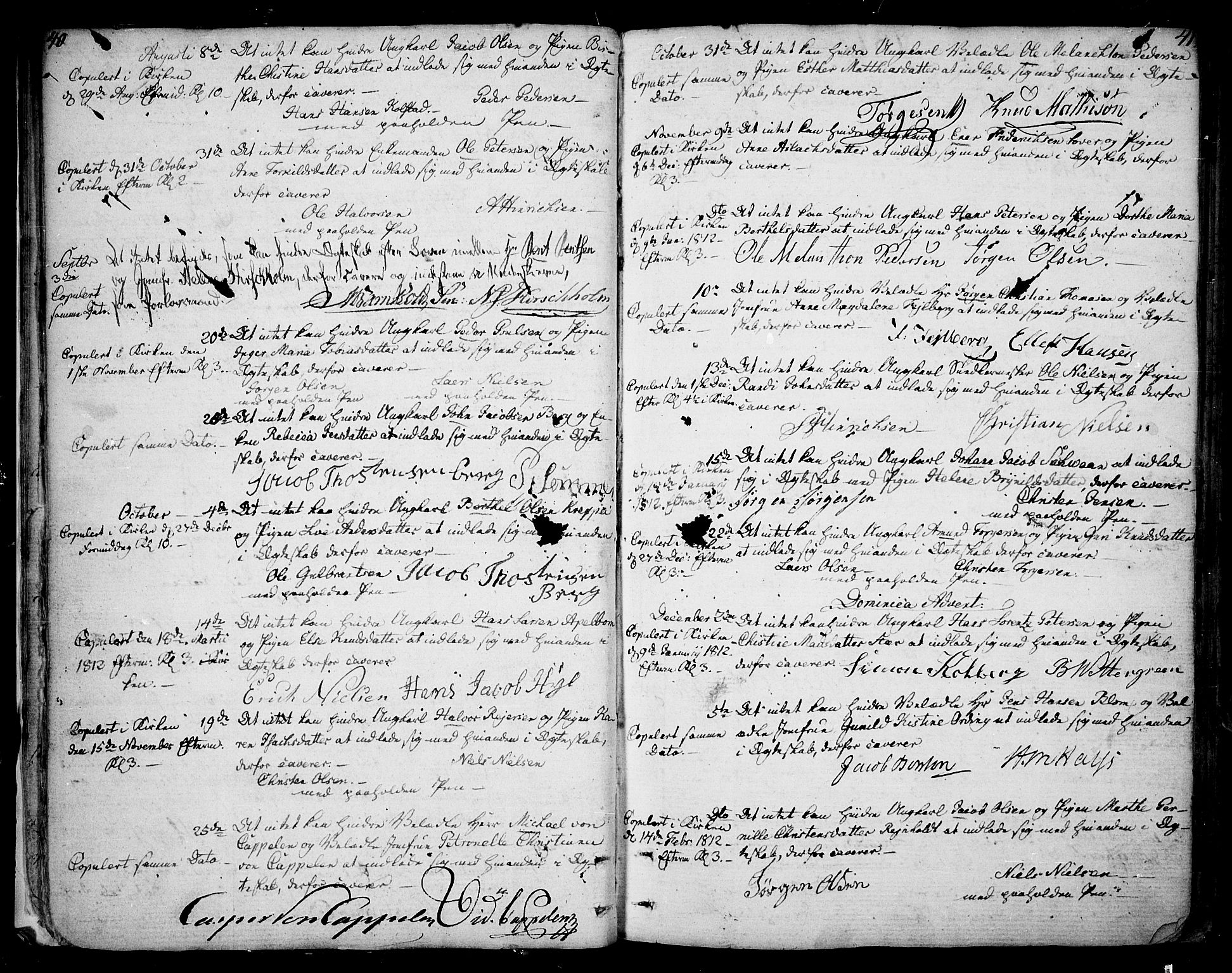 Skien kirkebøker, SAKO/A-302/F/Fa/L0004: Parish register (official) no. 4, 1792-1814, p. 40-41