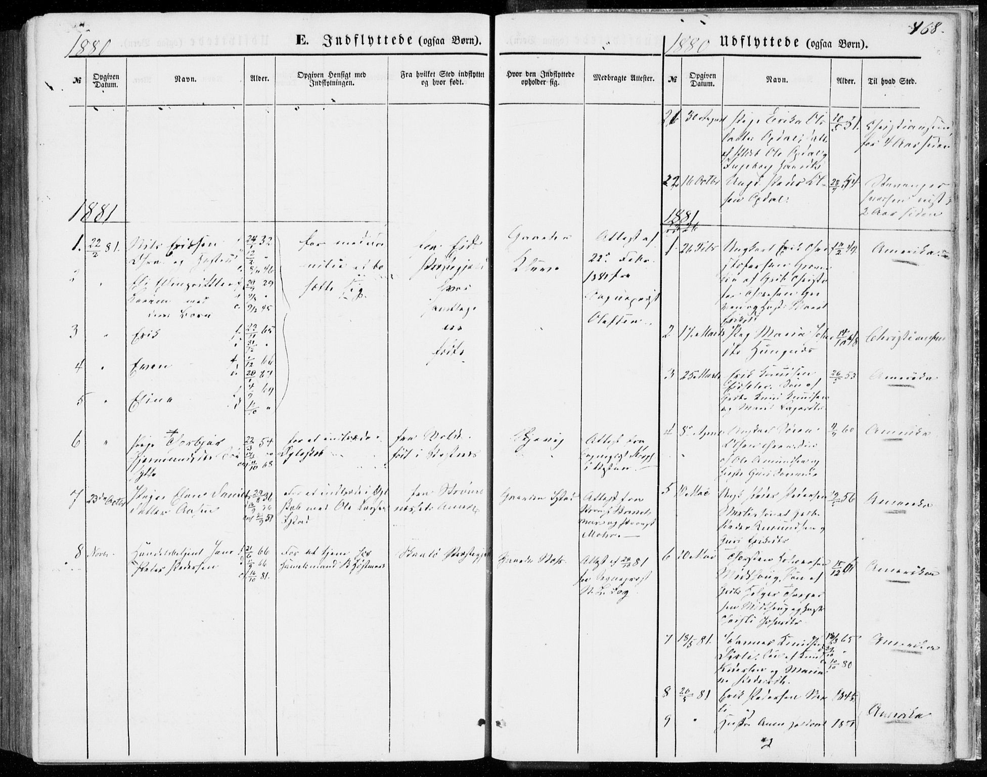 Ministerialprotokoller, klokkerbøker og fødselsregistre - Møre og Romsdal, SAT/A-1454/557/L0681: Parish register (official) no. 557A03, 1869-1886, p. 468