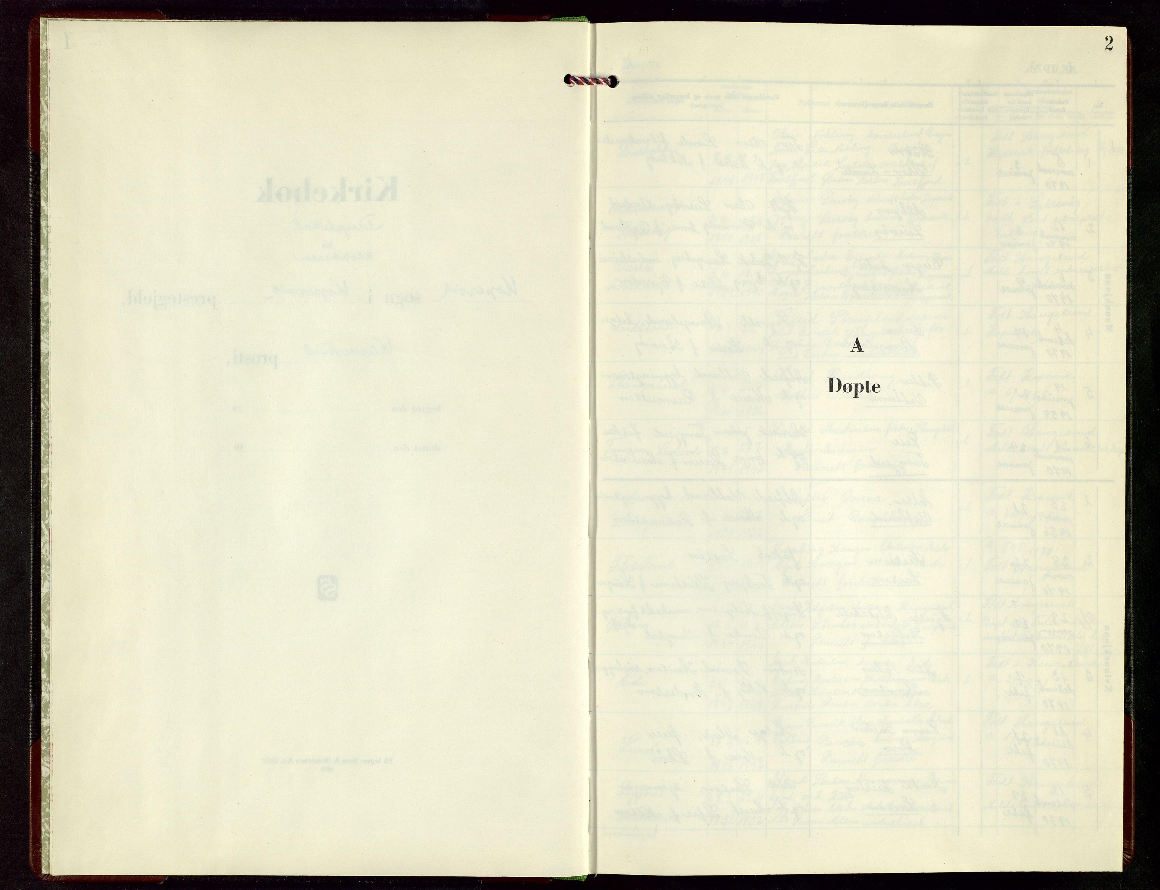 Kopervik sokneprestkontor, SAST/A-101850/H/Ha/Hab/L0013: Parish register (copy) no. B 13, 1971-1973, p. 2