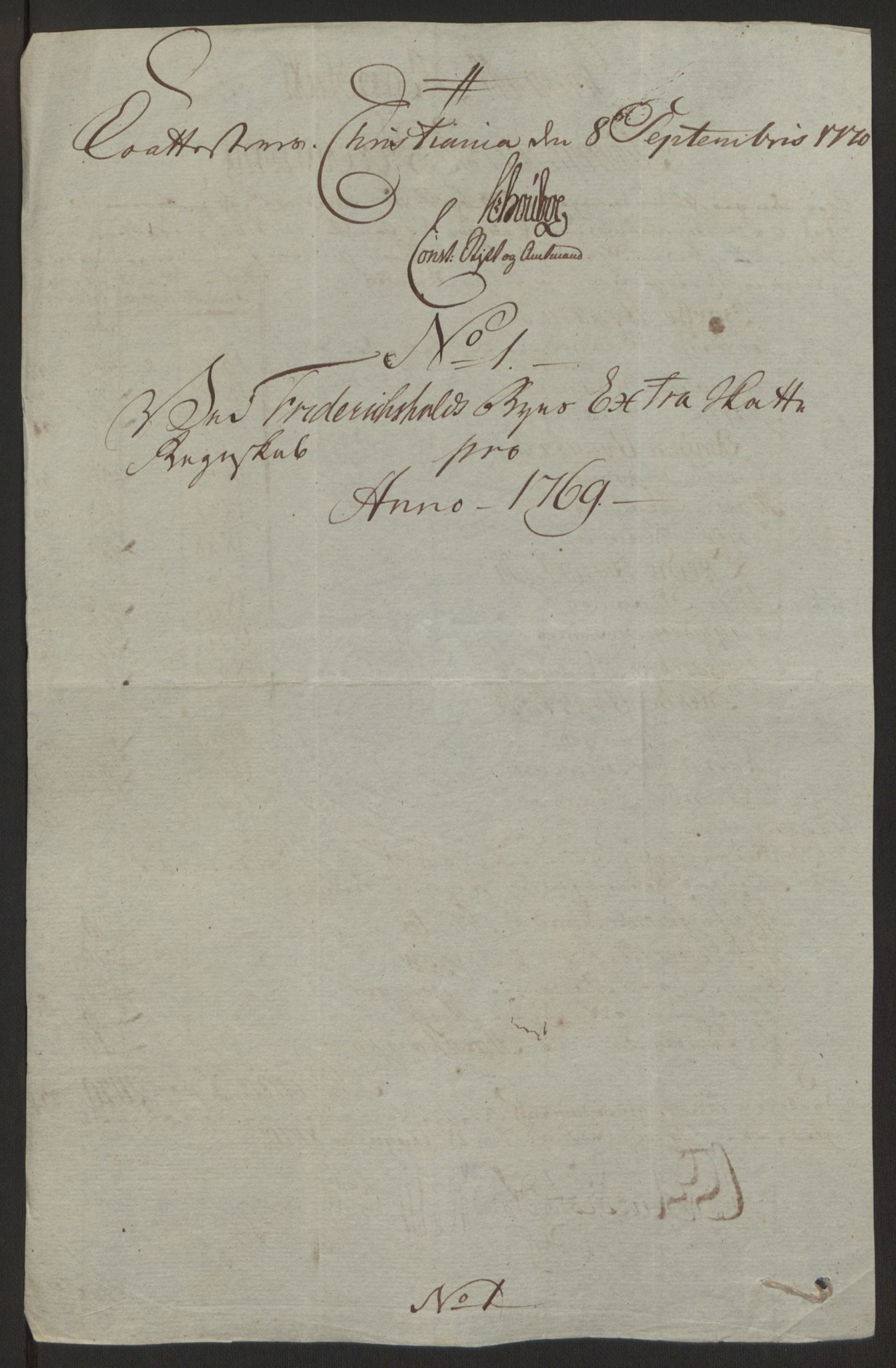 Rentekammeret inntil 1814, Reviderte regnskaper, Byregnskaper, RA/EA-4066/R/Ra/L0006/0001: [A4] Kontribusjonsregnskap / Ekstraskatt, 1762-1772, p. 160