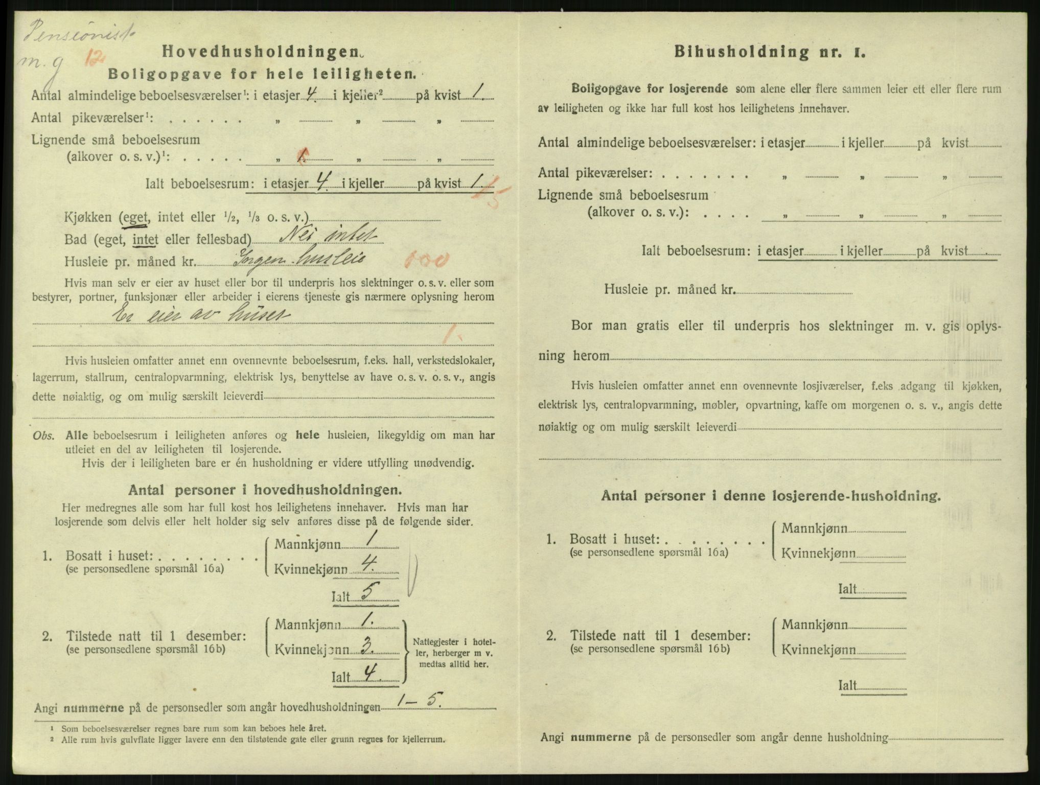 SAKO, 1920 census for Horten, 1920, p. 3568
