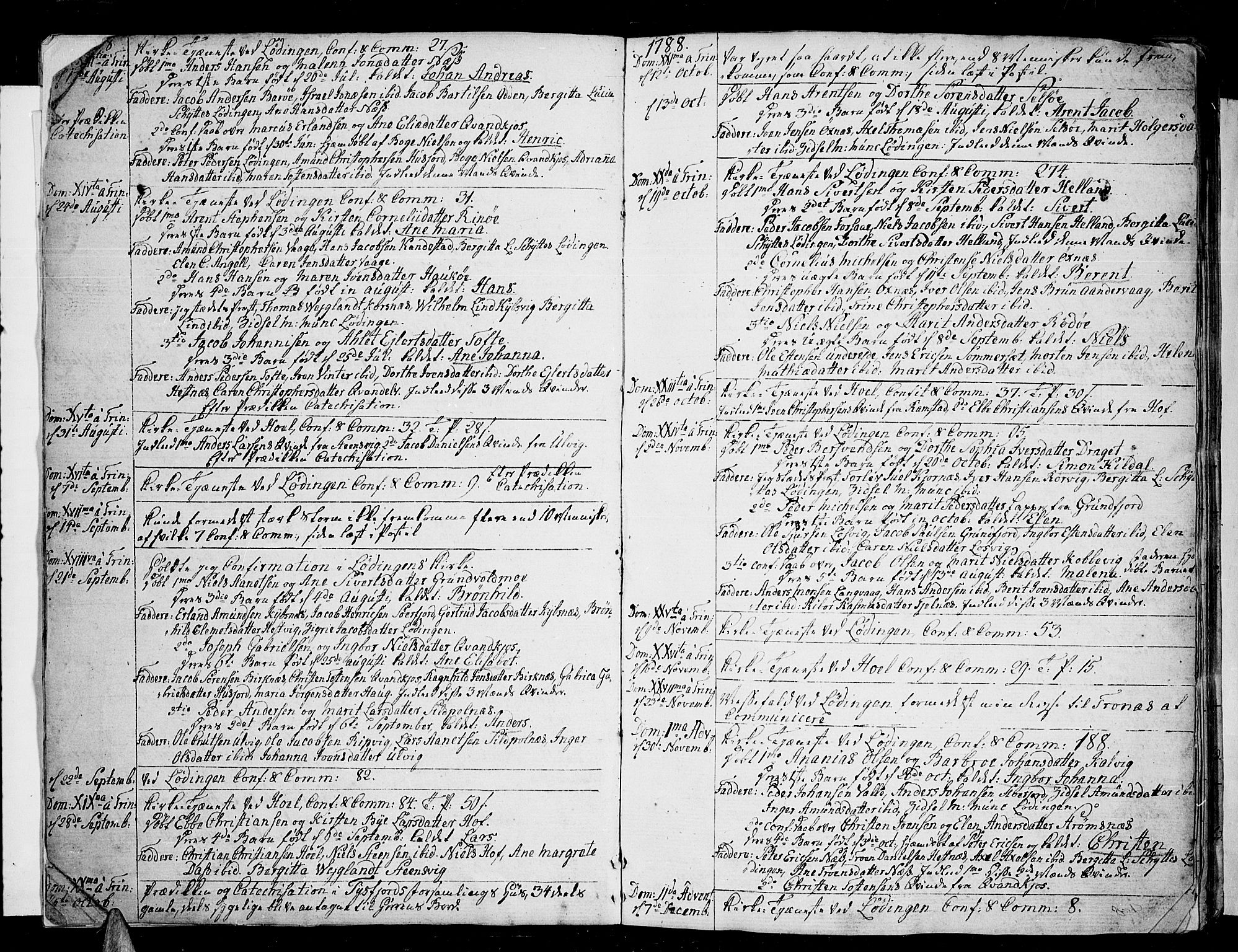 Ministerialprotokoller, klokkerbøker og fødselsregistre - Nordland, AV/SAT-A-1459/872/L1031: Parish register (official) no. 872A06, 1787-1829, p. 6