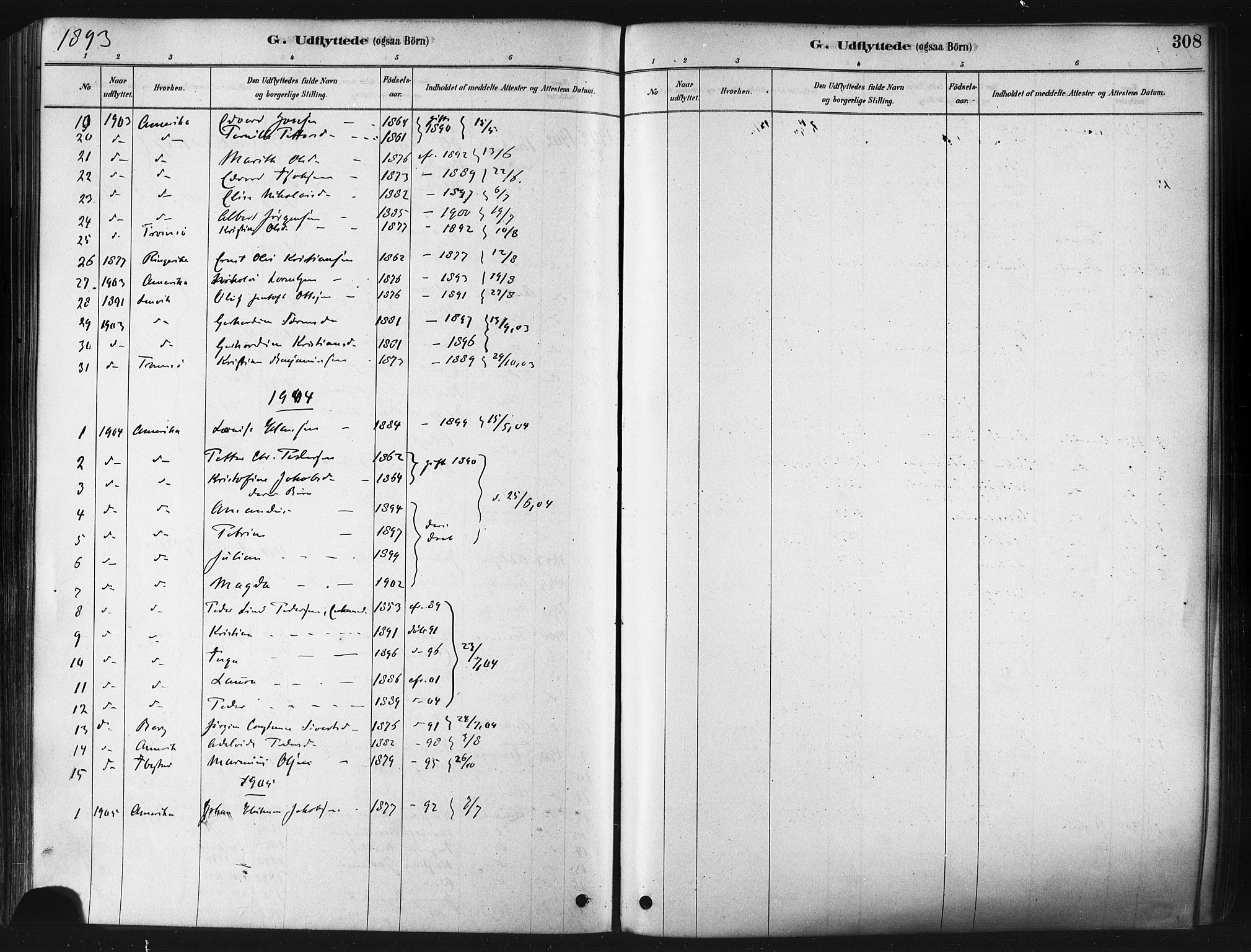 Tranøy sokneprestkontor, SATØ/S-1313/I/Ia/Iaa/L0009kirke: Parish register (official) no. 9, 1878-1904, p. 308