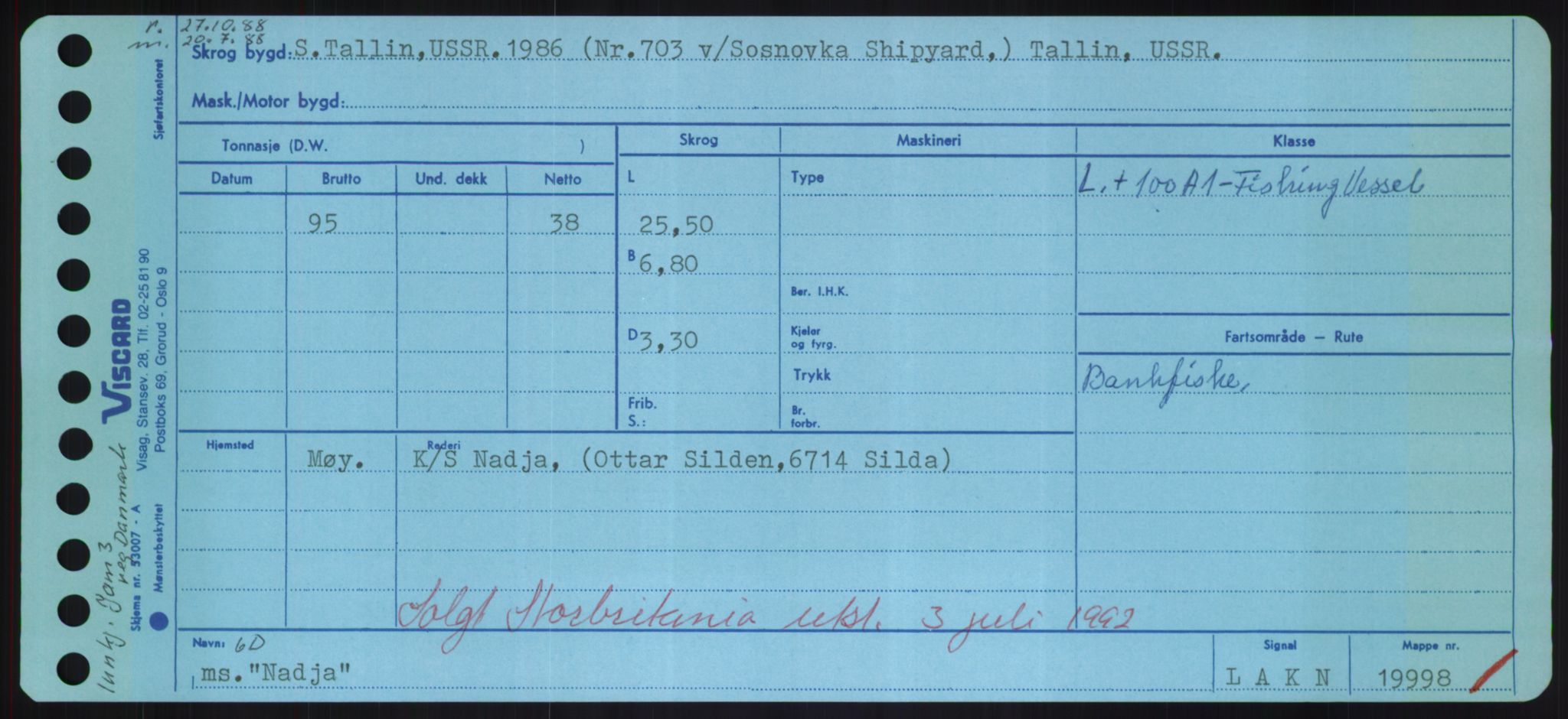 Sjøfartsdirektoratet med forløpere, Skipsmålingen, AV/RA-S-1627/H/Hd/L0026: Fartøy, N-Norhol, p. 7