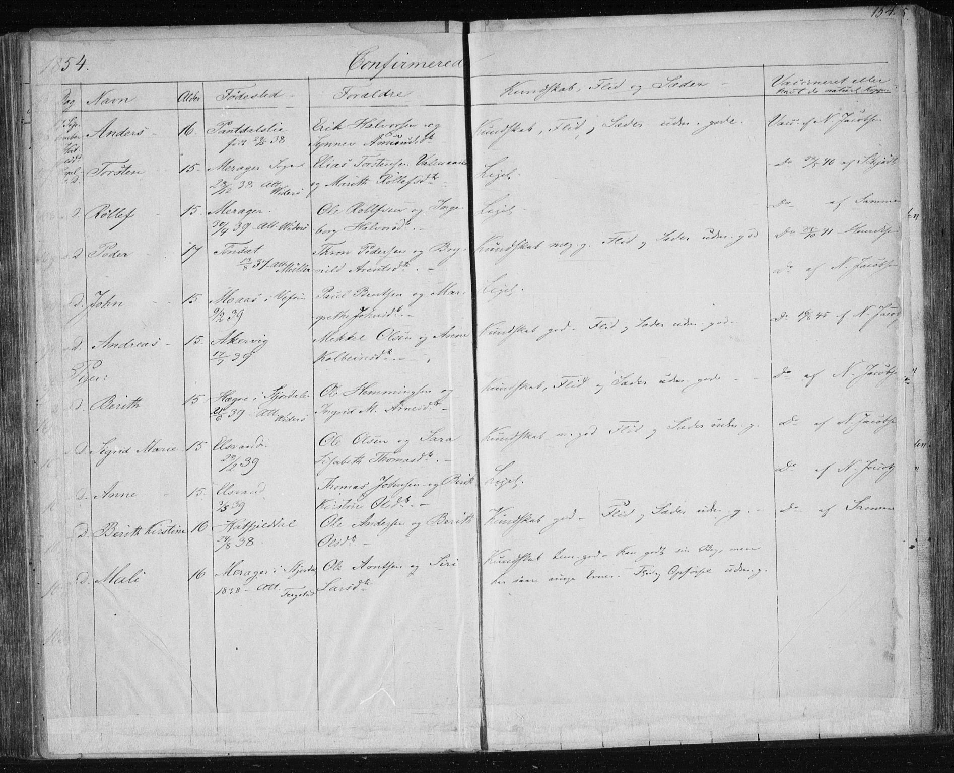 Ministerialprotokoller, klokkerbøker og fødselsregistre - Nordland, AV/SAT-A-1459/820/L0291: Parish register (official) no. 820A12, 1846-1854