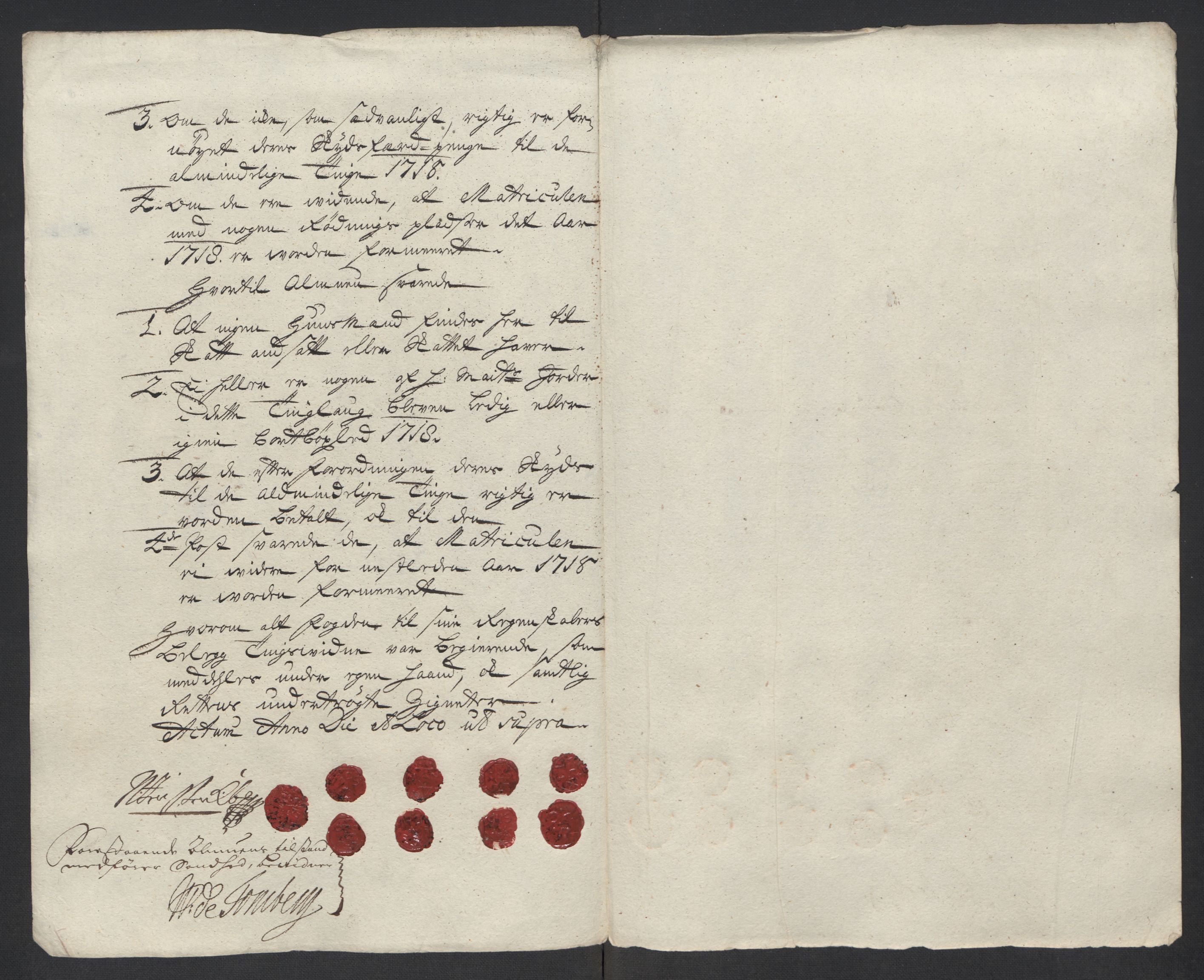 Rentekammeret inntil 1814, Reviderte regnskaper, Fogderegnskap, AV/RA-EA-4092/R24/L1594: Fogderegnskap Numedal og Sandsvær, 1718, p. 209