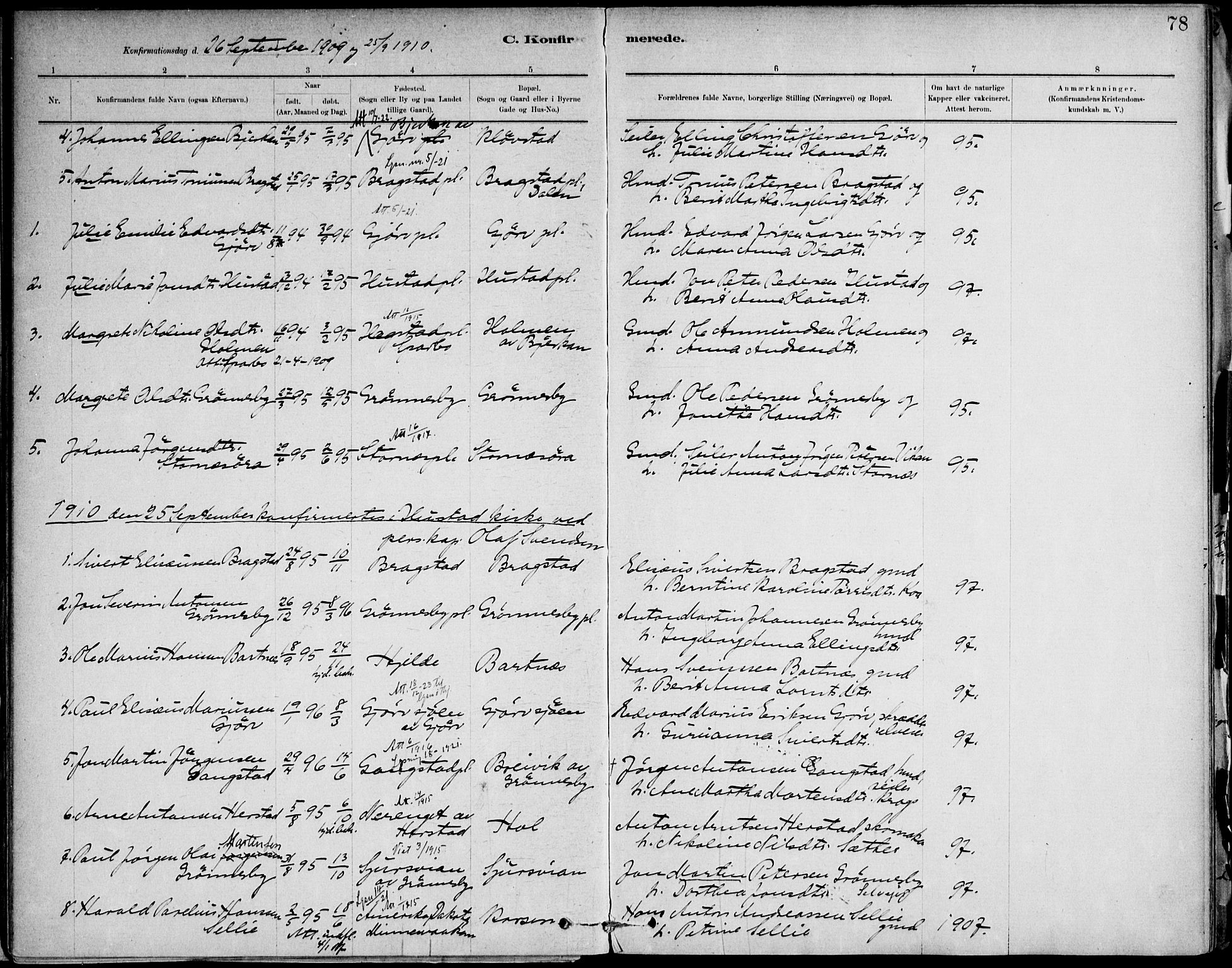 Ministerialprotokoller, klokkerbøker og fødselsregistre - Nord-Trøndelag, SAT/A-1458/732/L0316: Parish register (official) no. 732A01, 1879-1921, p. 78