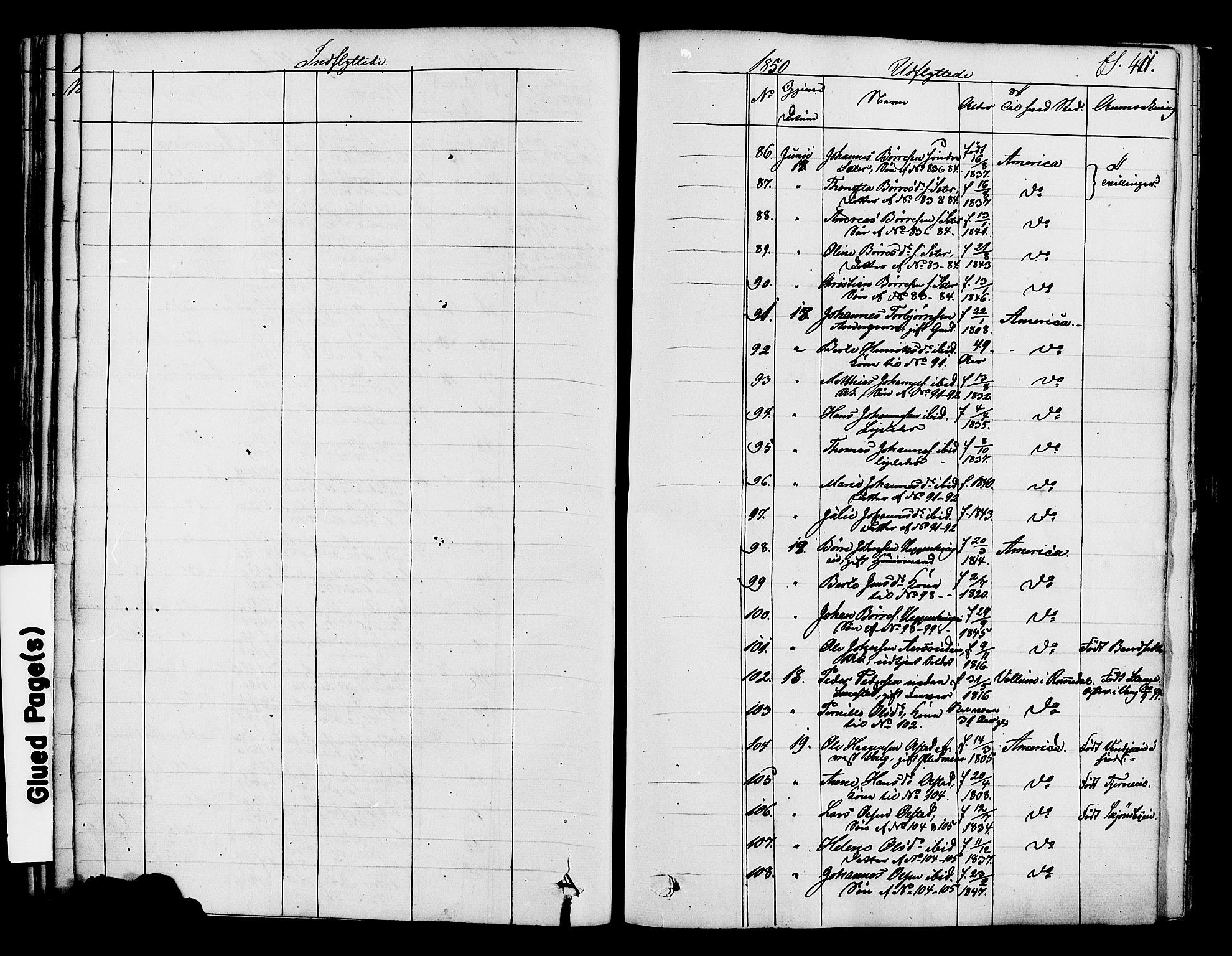 Ringsaker prestekontor, SAH/PREST-014/K/Ka/L0008: Parish register (official) no. 8, 1837-1850, p. 411
