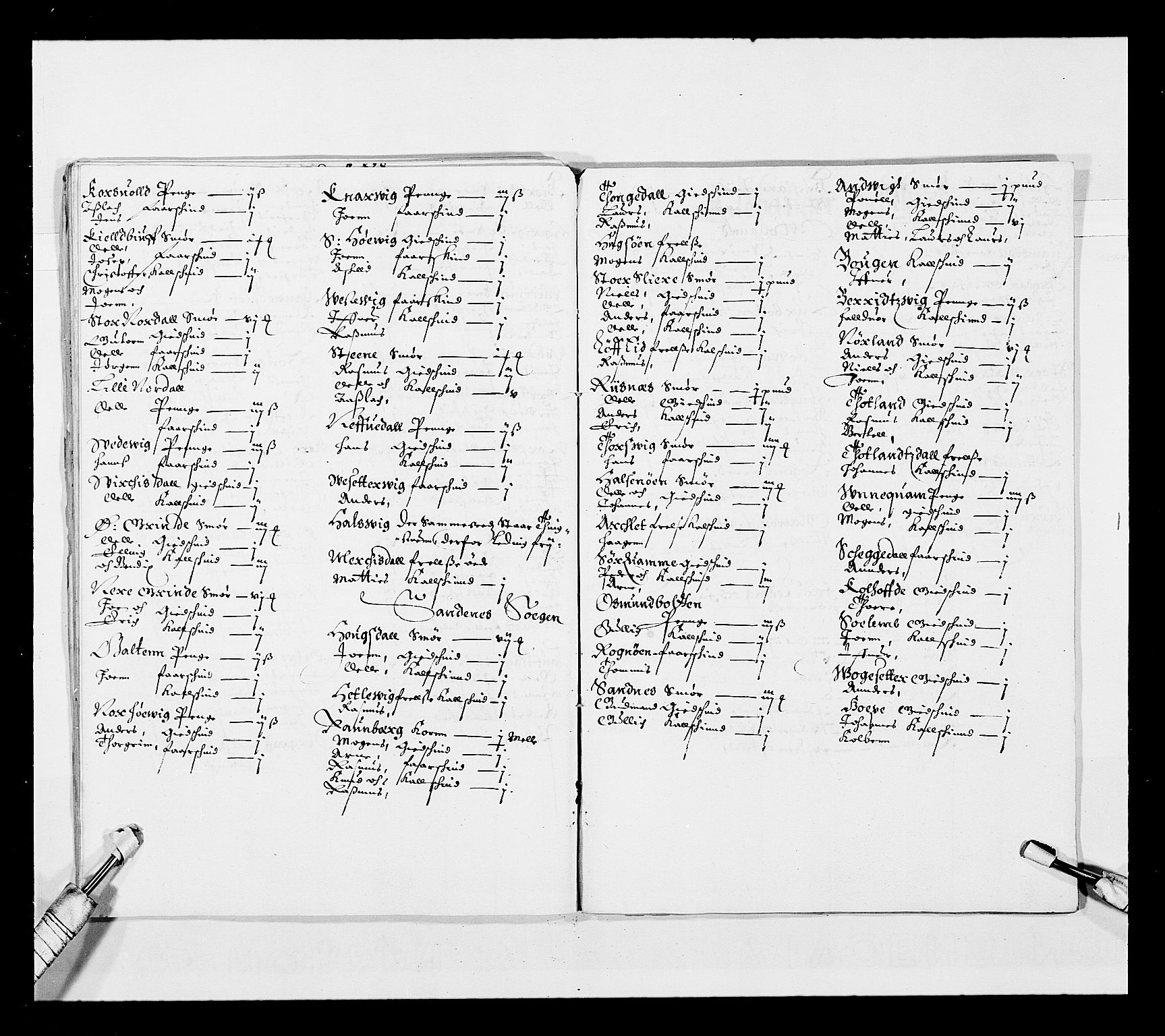 Stattholderembetet 1572-1771, AV/RA-EA-2870/Ek/L0025/0001: Jordebøker 1633-1658: / Jordebøker for Bergenhus len, 1645-1646, p. 96