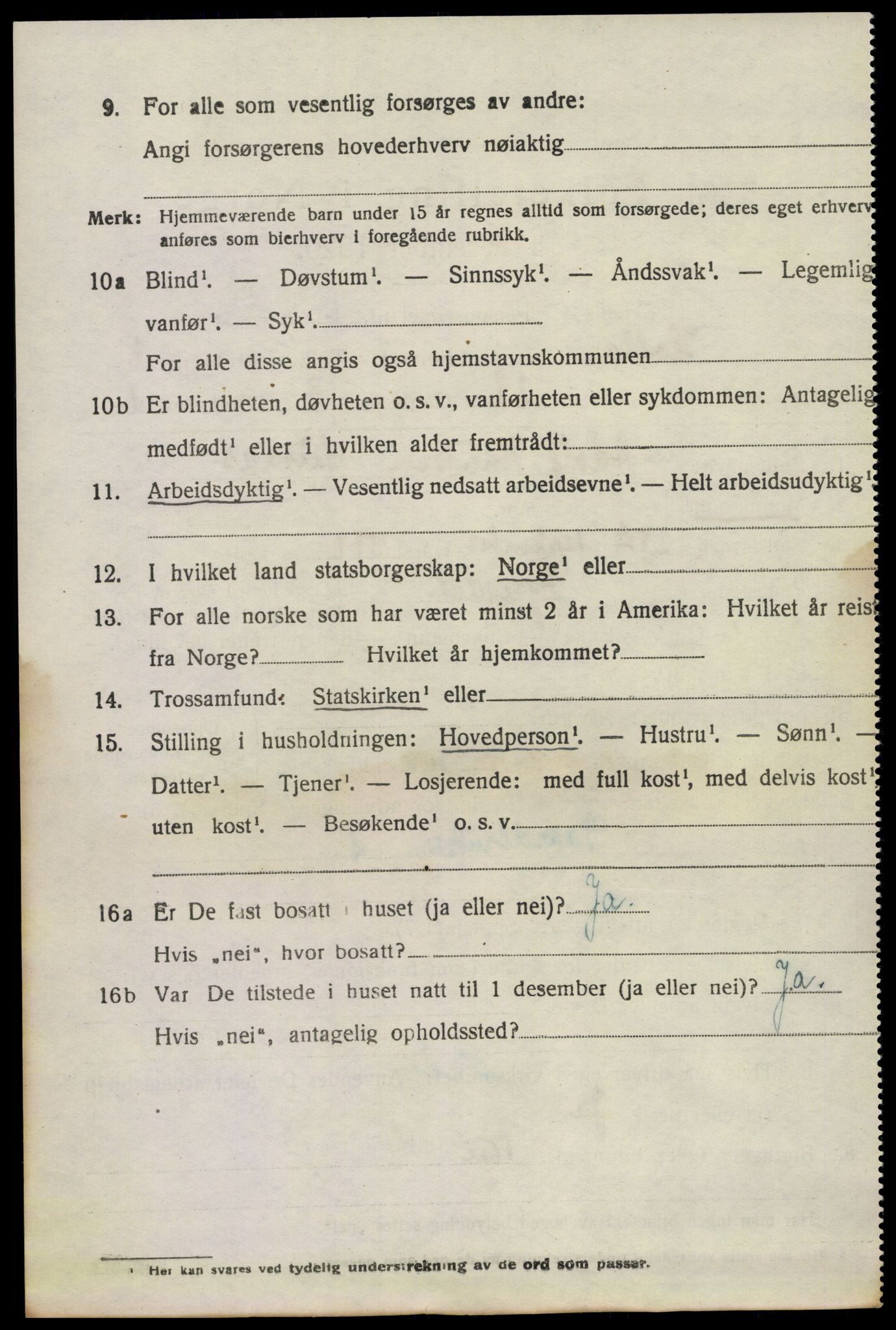 SAKO, 1920 census for Holla, 1920, p. 1598