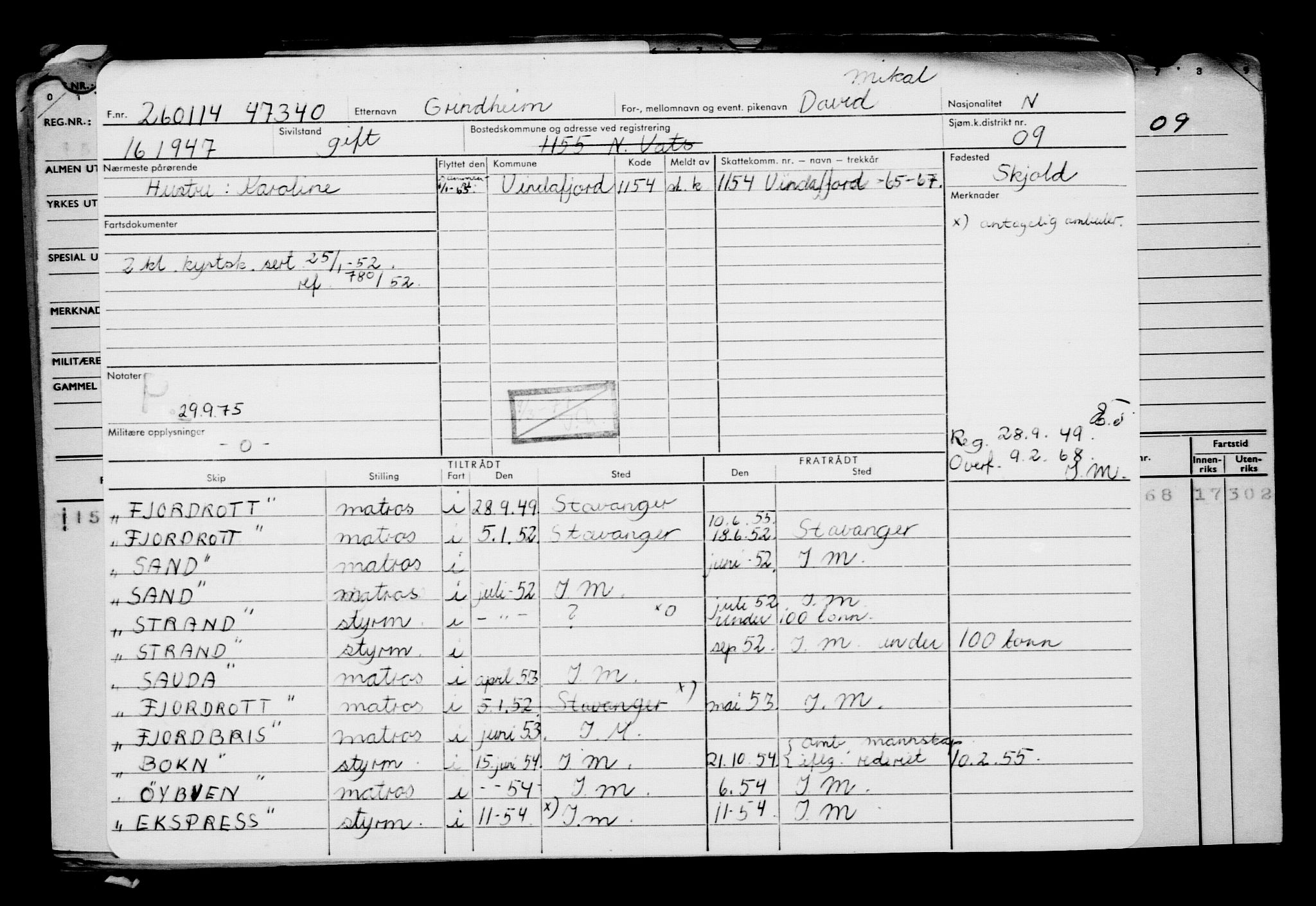 Direktoratet for sjømenn, AV/RA-S-3545/G/Gb/L0118: Hovedkort, 1914, p. 273