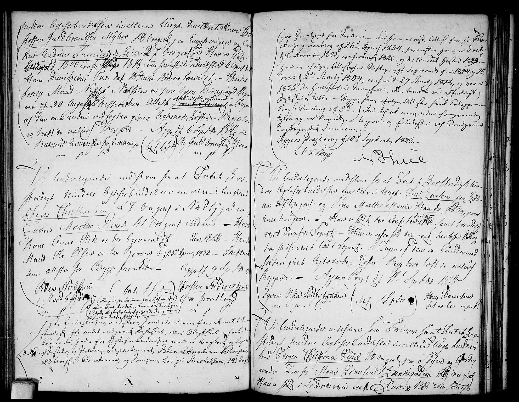 Aker prestekontor kirkebøker, AV/SAO-A-10861/L/L0004: Best man's statements no. 4, 1778-1831