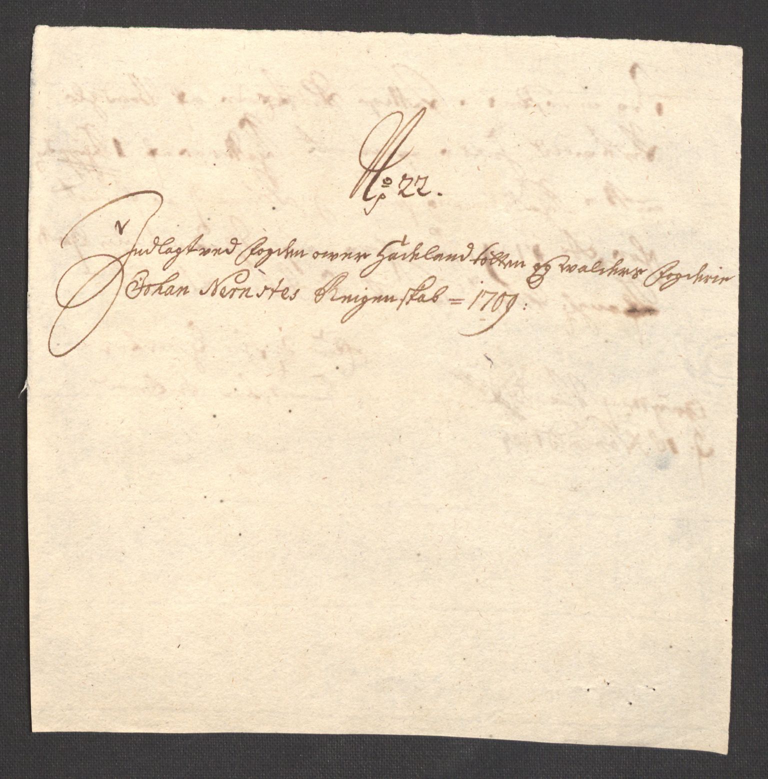 Rentekammeret inntil 1814, Reviderte regnskaper, Fogderegnskap, AV/RA-EA-4092/R18/L1306: Fogderegnskap Hadeland, Toten og Valdres, 1709, p. 329