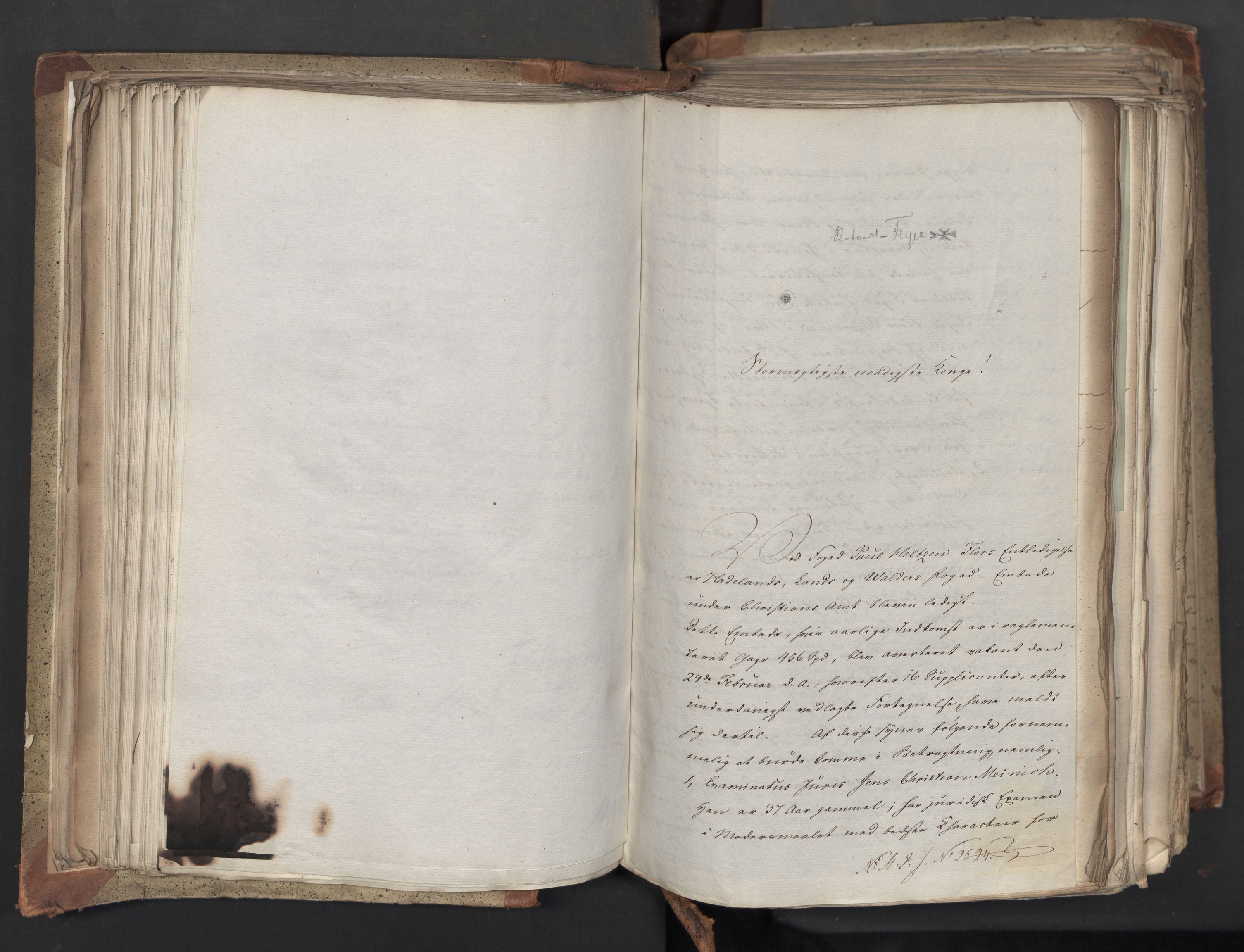 Statsrådsavdelingen i Stockholm, AV/RA-S-1003/D/Da/L0042: Regjeringsinnstillinger nr. 2467-2705, 1825, p. 165