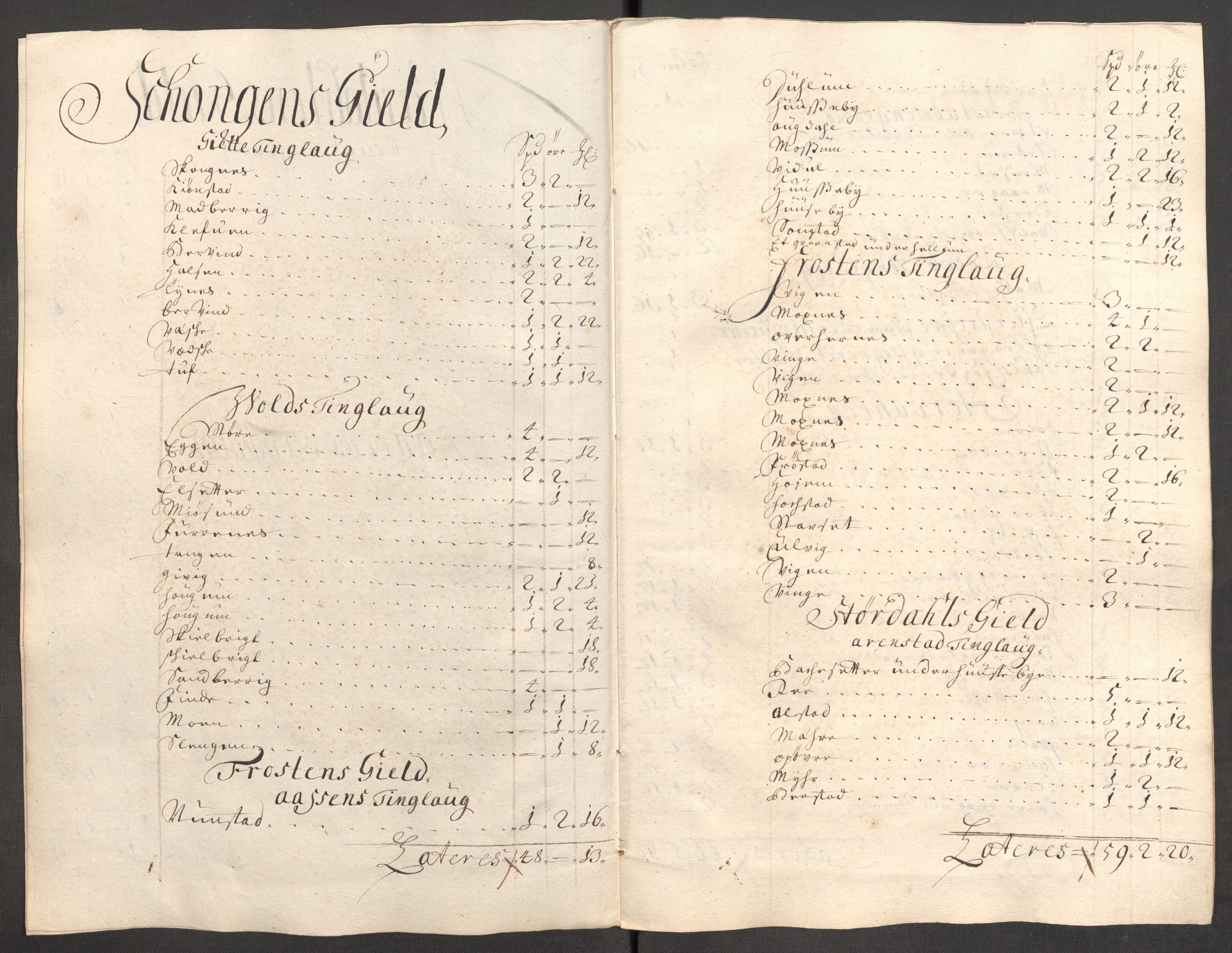 Rentekammeret inntil 1814, Reviderte regnskaper, Fogderegnskap, RA/EA-4092/R62/L4195: Fogderegnskap Stjørdal og Verdal, 1704, p. 117