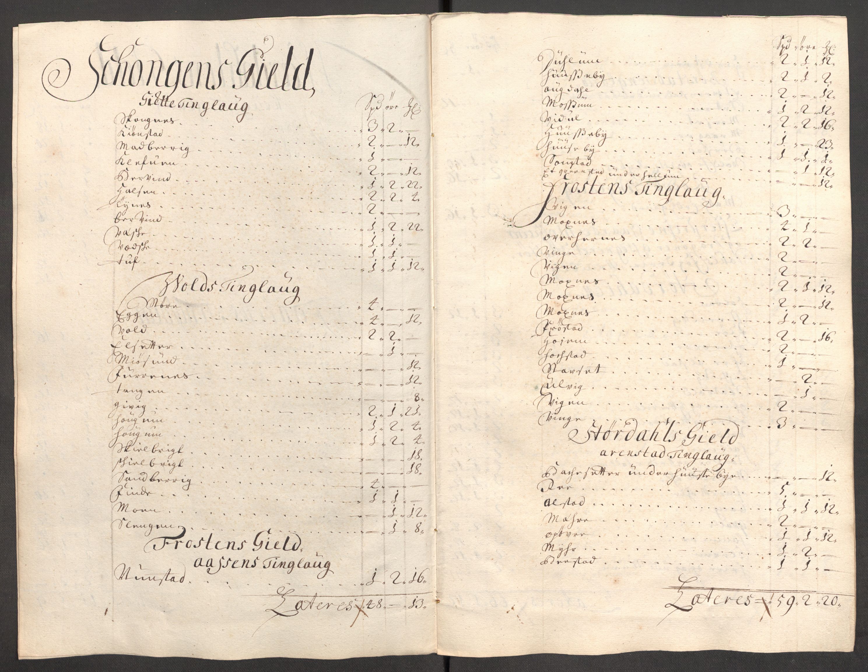 Rentekammeret inntil 1814, Reviderte regnskaper, Fogderegnskap, AV/RA-EA-4092/R62/L4195: Fogderegnskap Stjørdal og Verdal, 1704, p. 117