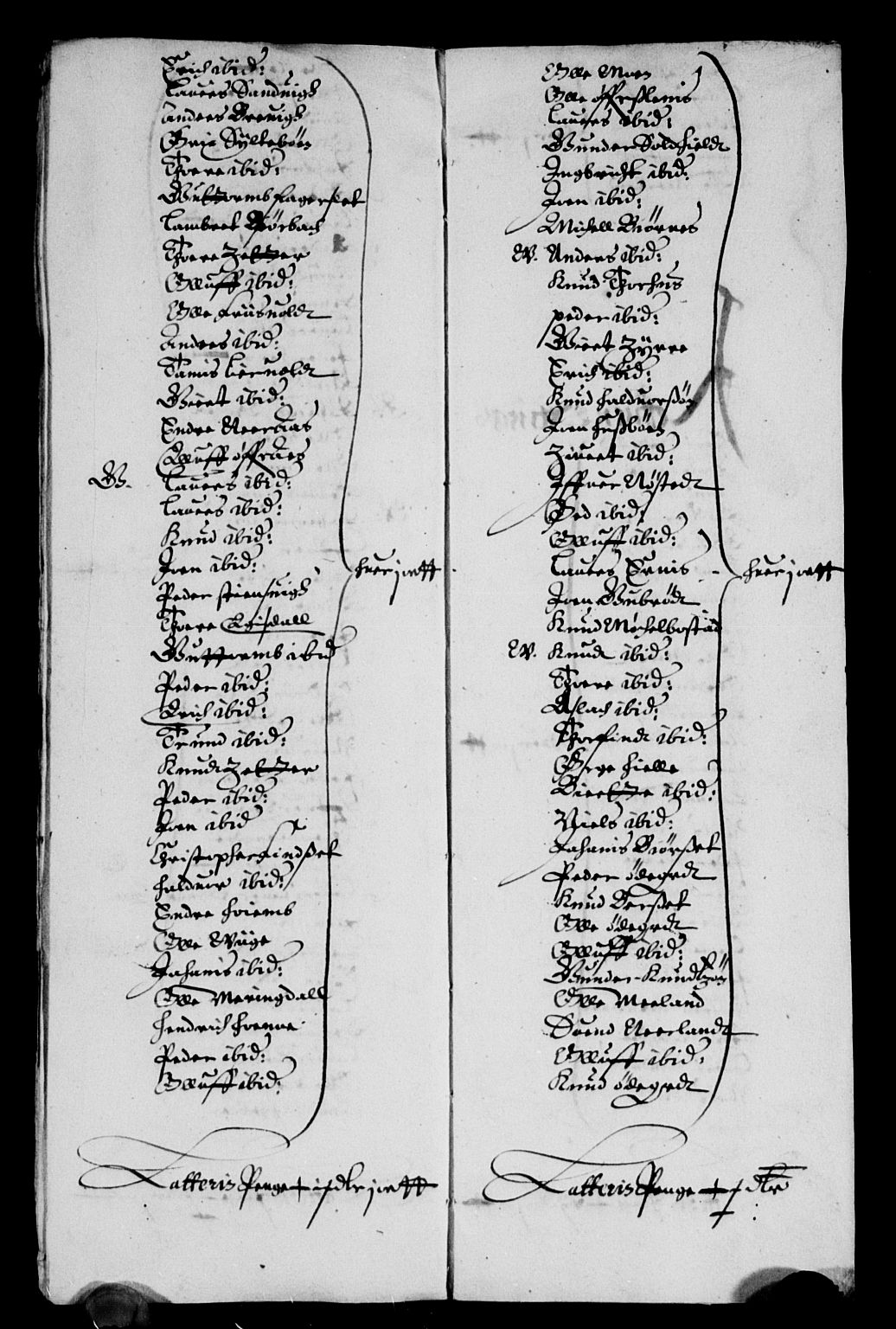 Rentekammeret inntil 1814, Reviderte regnskaper, Lensregnskaper, AV/RA-EA-5023/R/Rb/Rbw/L0059: Trondheim len, 1636-1637