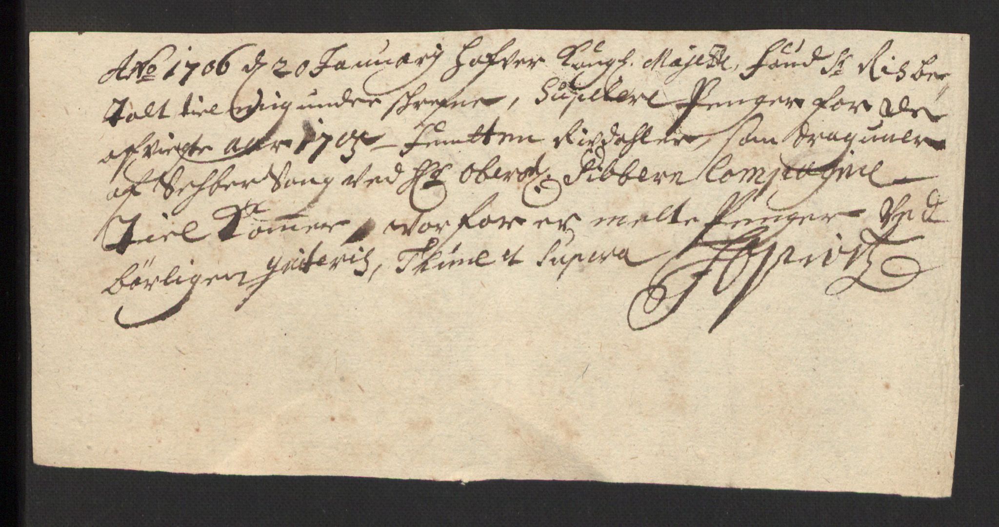 Rentekammeret inntil 1814, Reviderte regnskaper, Fogderegnskap, AV/RA-EA-4092/R01/L0017: Fogderegnskap Idd og Marker, 1704-1706, p. 287