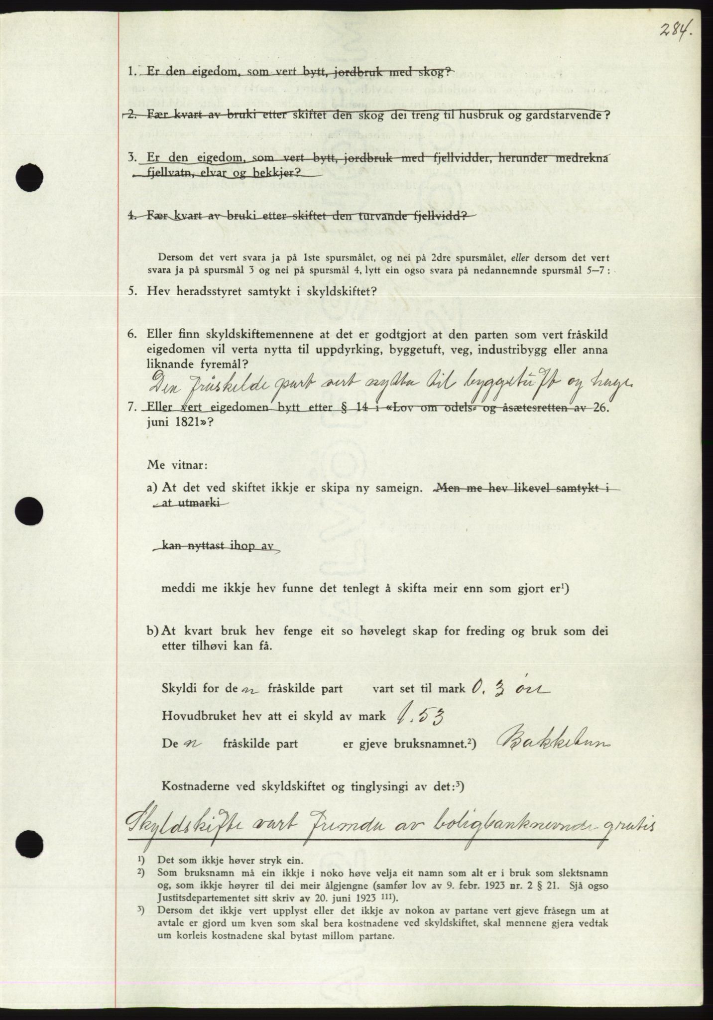 Søre Sunnmøre sorenskriveri, AV/SAT-A-4122/1/2/2C/L0061: Mortgage book no. 55, 1936-1936, Diary no: : 1278/1936