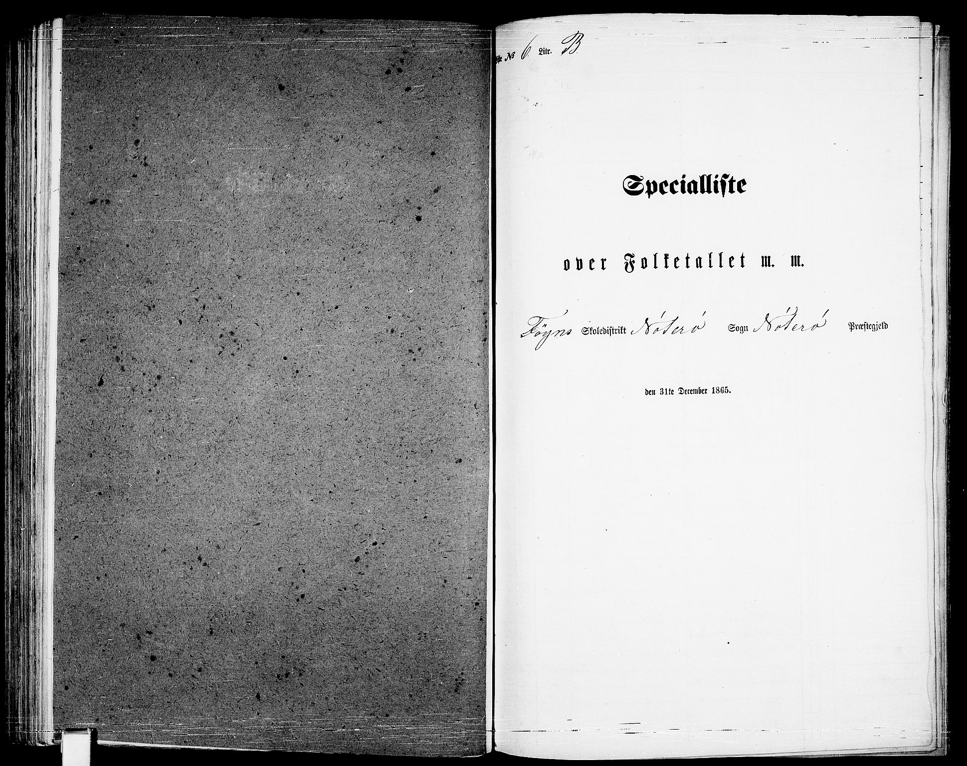 RA, 1865 census for Nøtterøy, 1865, p. 193