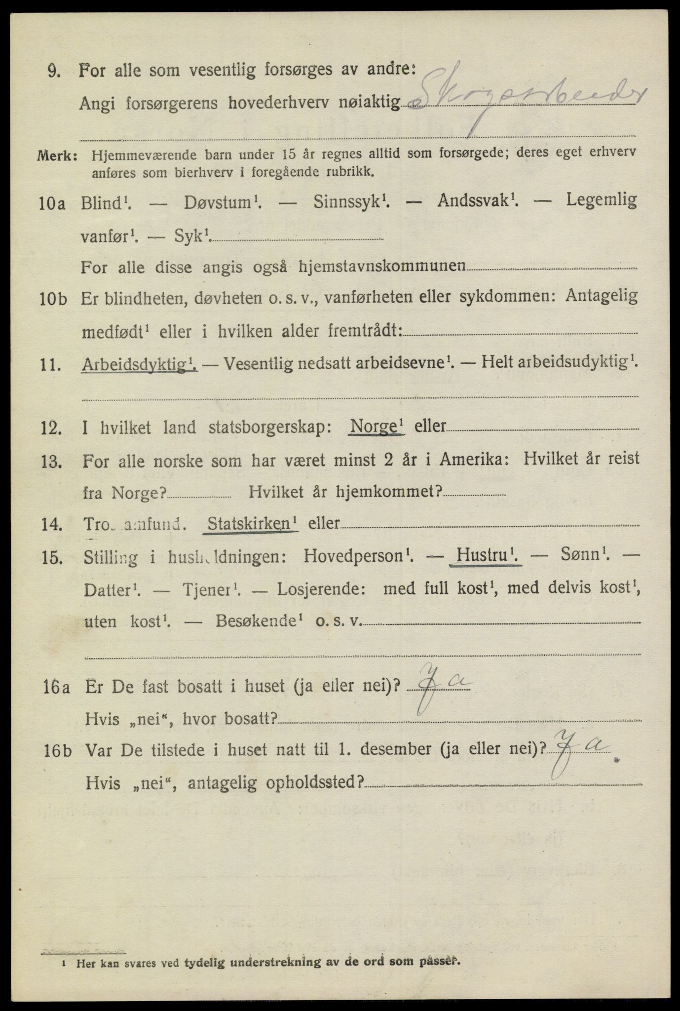 SAKO, 1920 census for Heddal, 1920, p. 8103