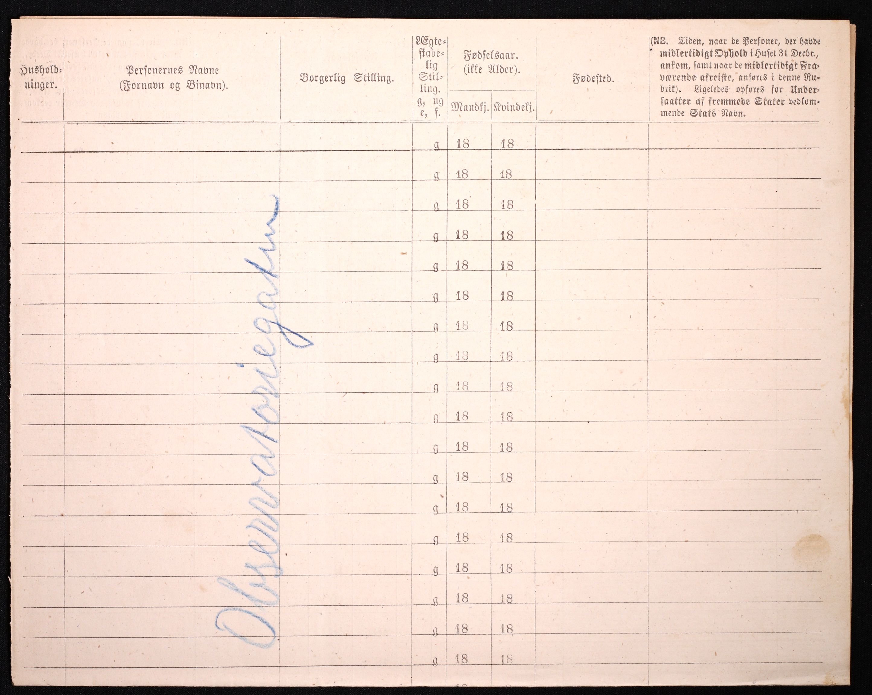 RA, 1870 census for 0301 Kristiania, 1870, p. 2697